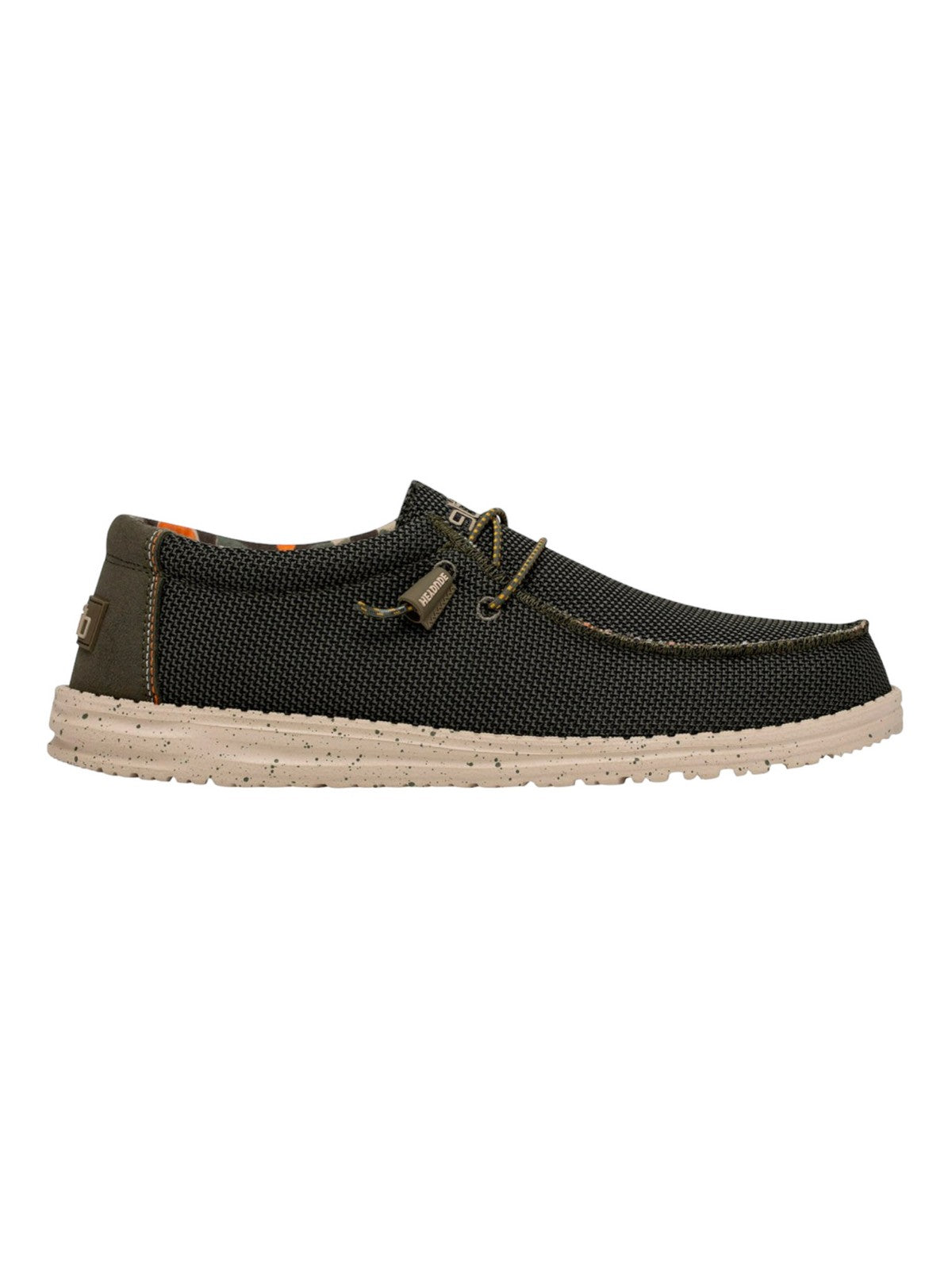 DUDE Mocassino Uomo Wally sox HD.40019 3VK Verde gioboutiqueweb