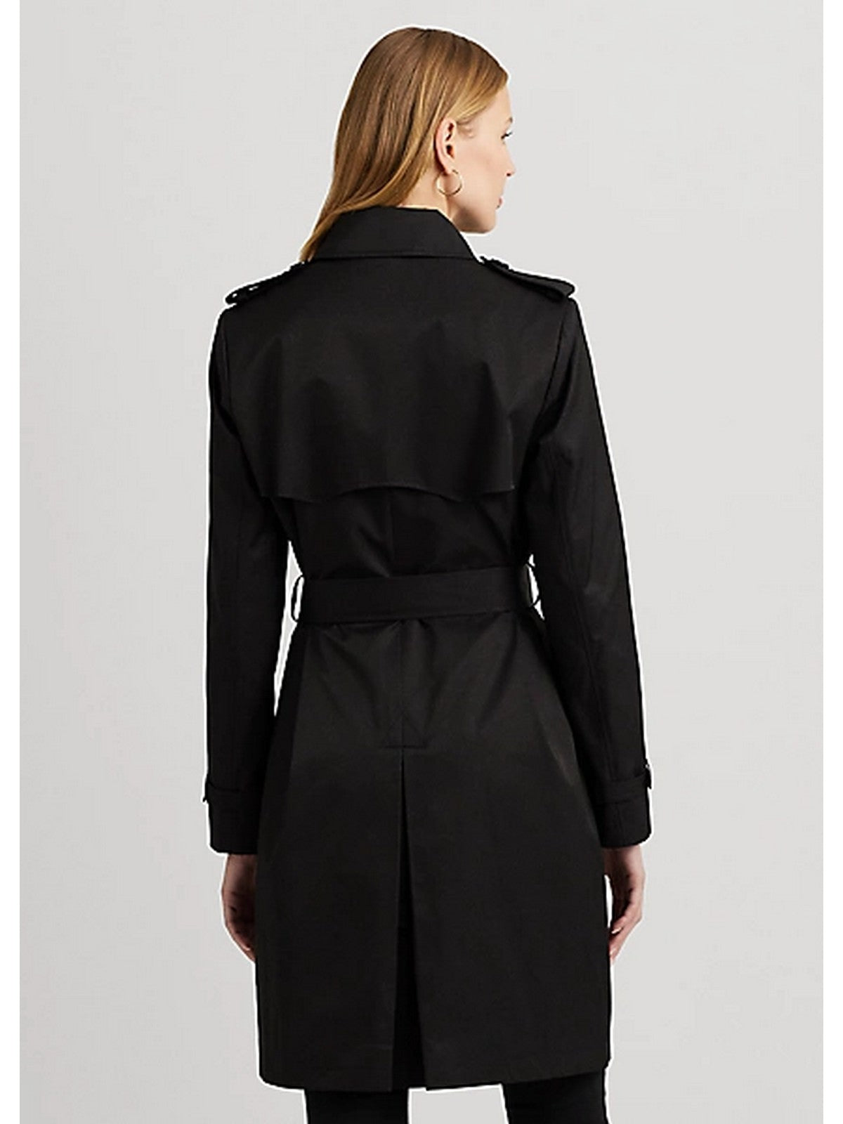 LAUREN RALPH LAUREN Trench Donna 297936856 001 Nero gioboutiqueweb