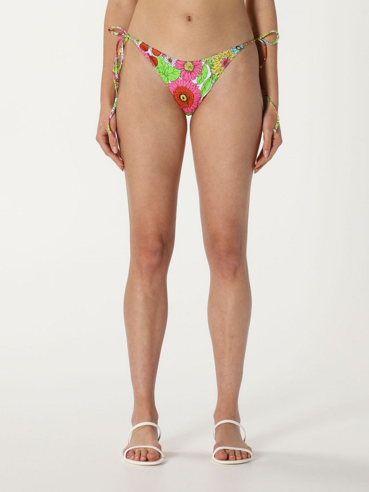 MC2 SAINT BARTH Costume da bagno Donna Slip MARIELLE FLPW01 Bianco gioboutiqueweb