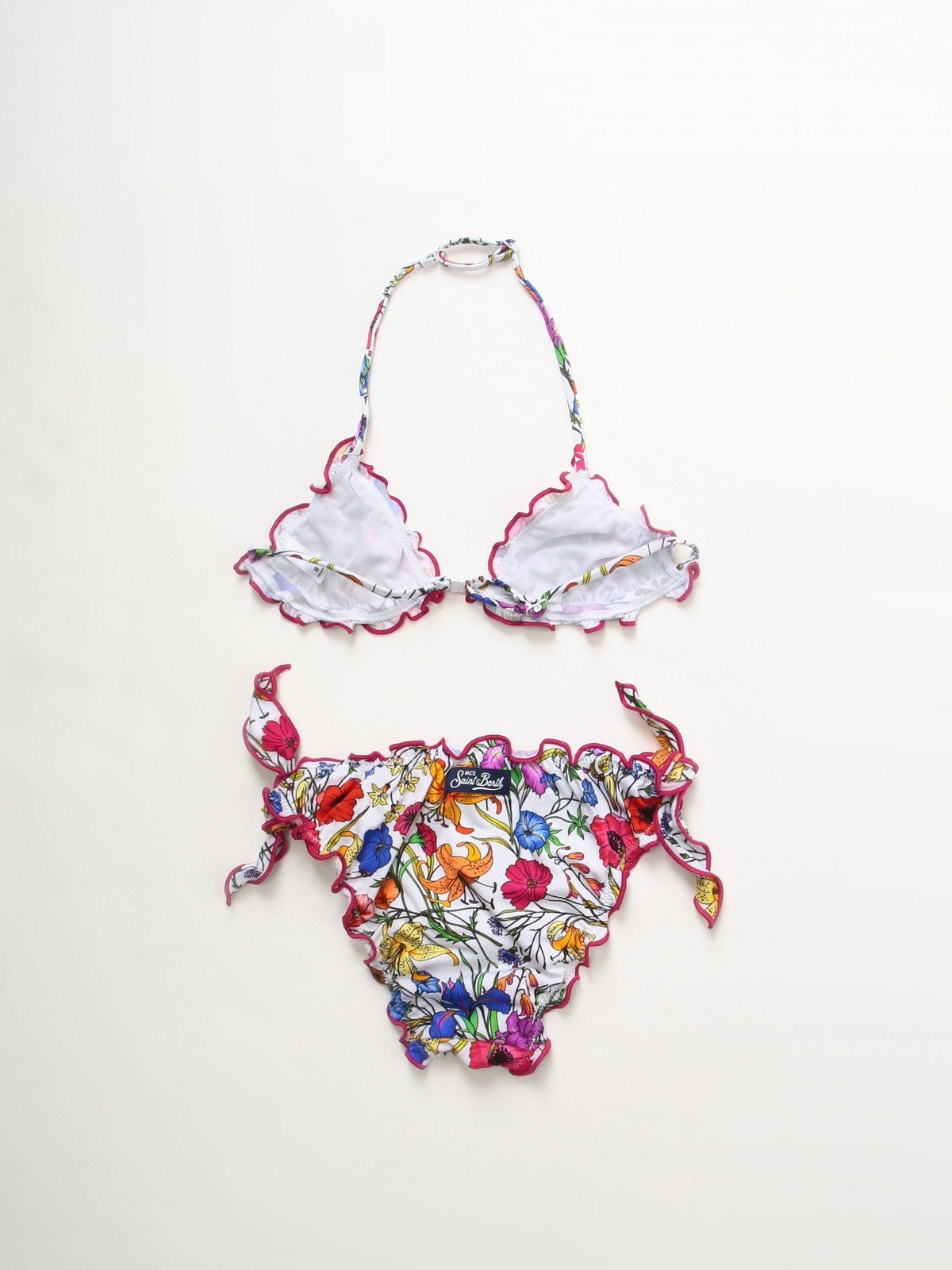 MC2 SAINT BARTH Costume da bagno Bambine e ragazze CRIS 04953D Bianco gioboutiqueweb