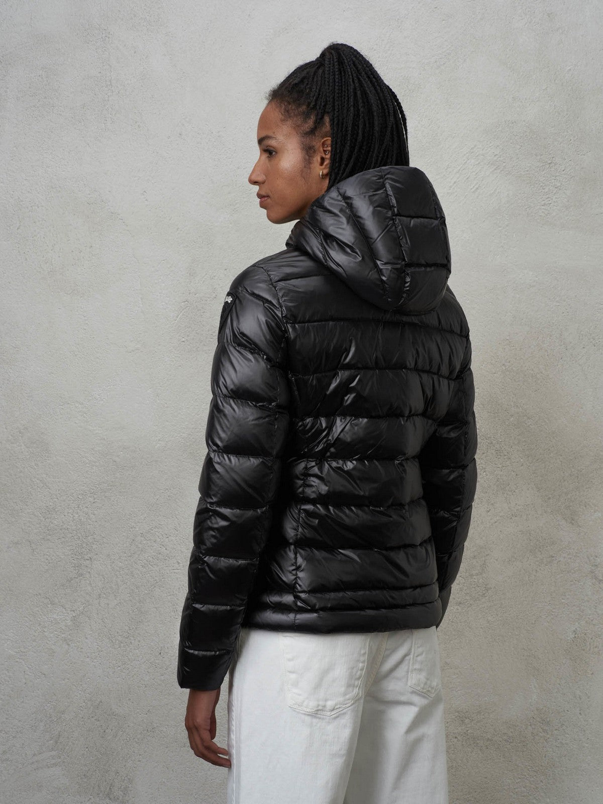 Blauer's Women's Down Jacket 23WBLDC03089 005050 999el Negro