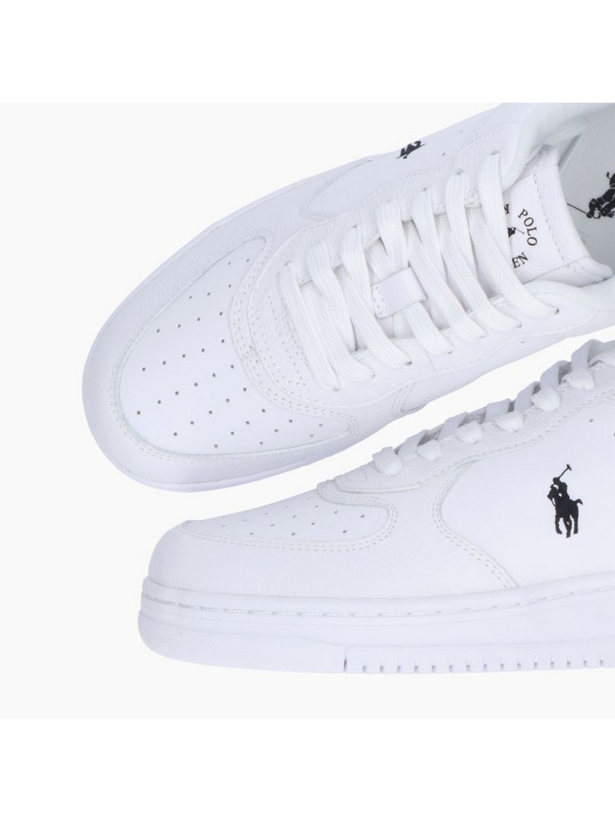 POLO RALPH LAUREN Sneaker Uomo 809891791 009 Bianco gioboutiqueweb