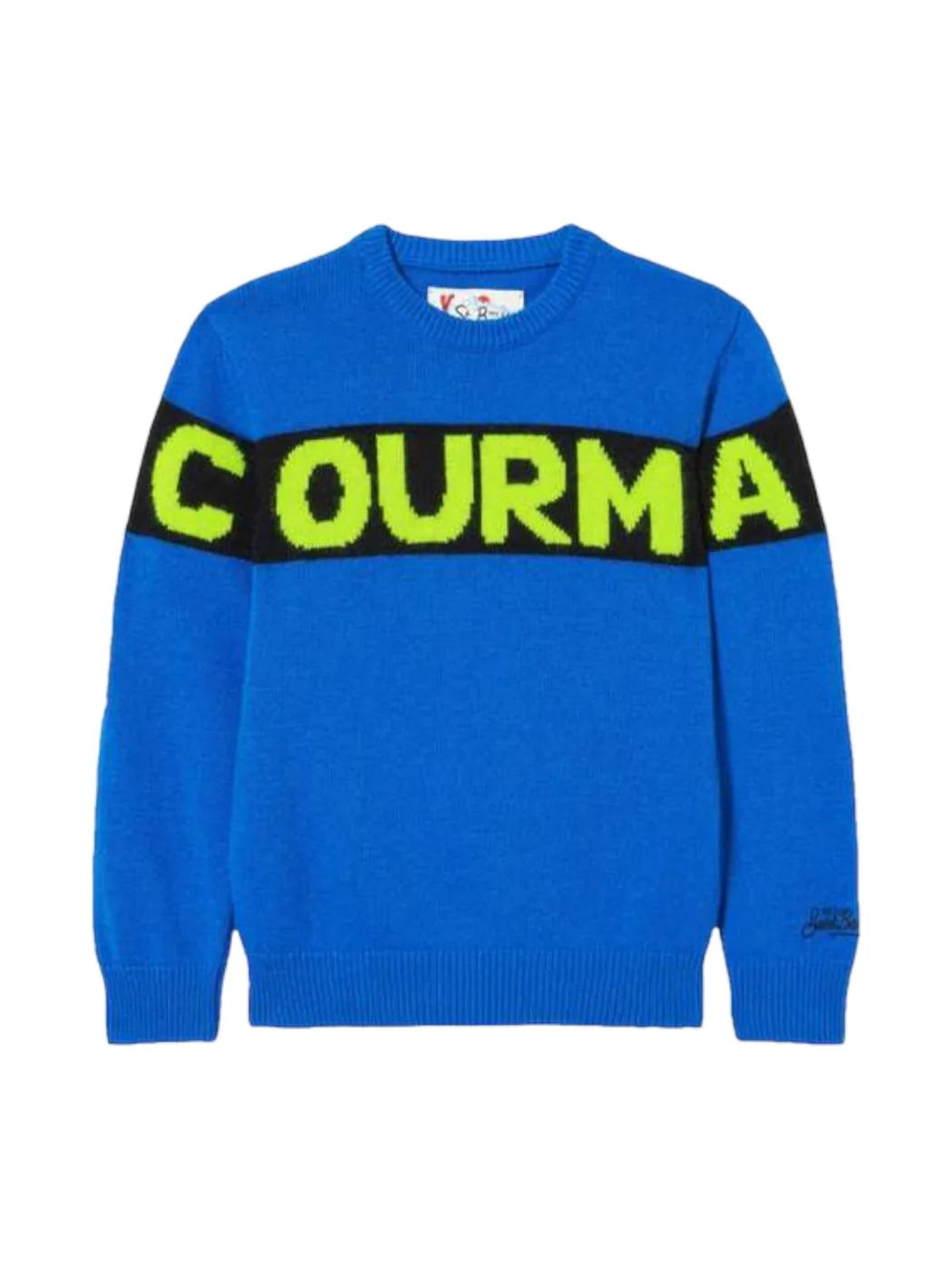 Mc2 Saint Barth Men's sweater Heron Ski 00989c Blue