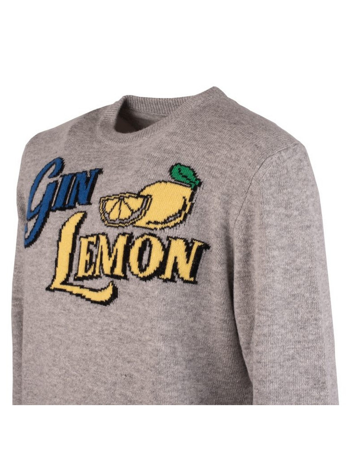 Mc2 Saint Barth Men's sweater HERON 10914E Gray