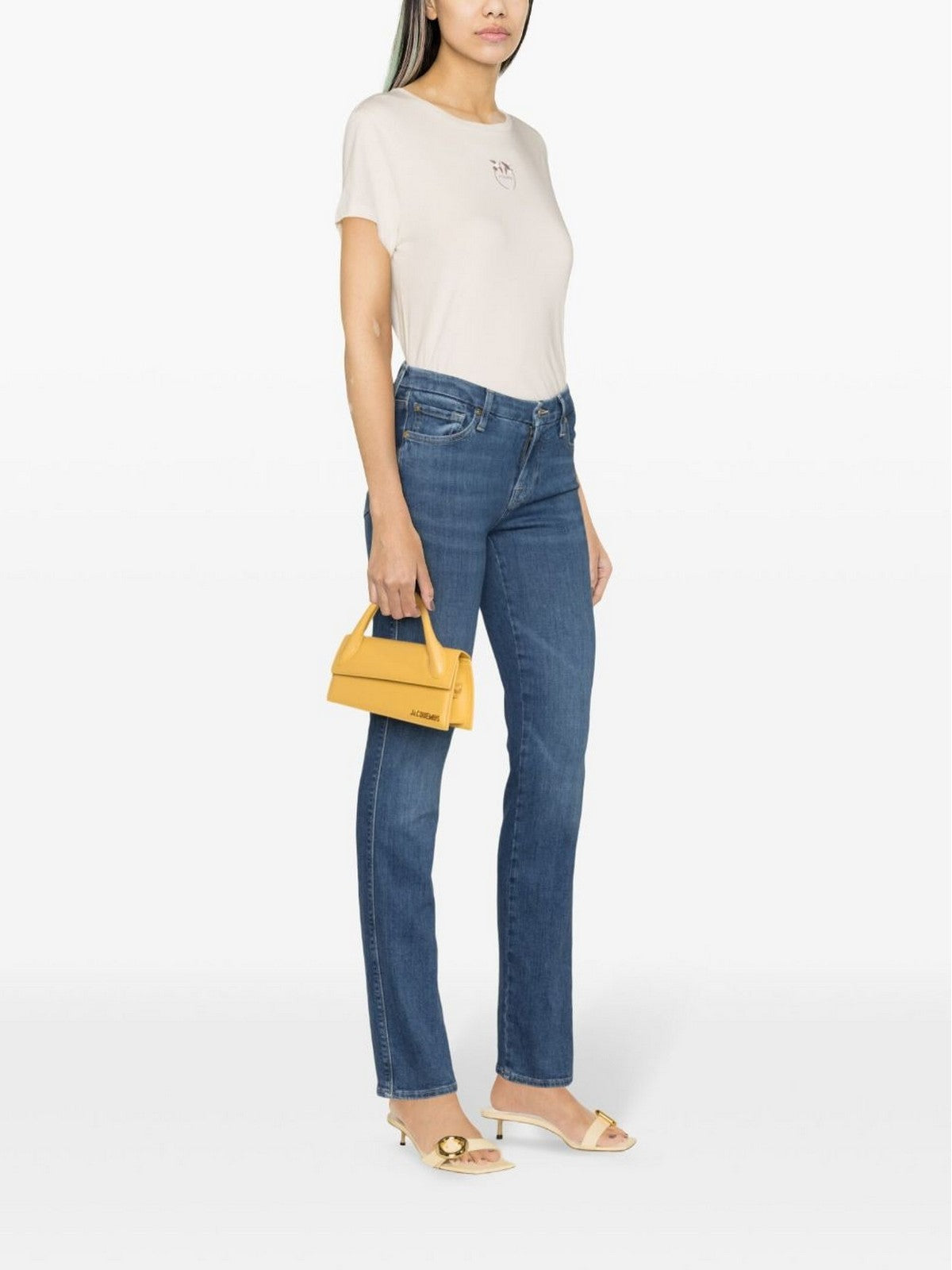 PINKO T-Shirt e Polo Donna Bussolotto 100355-A1NW C32 Beige gioboutiqueweb