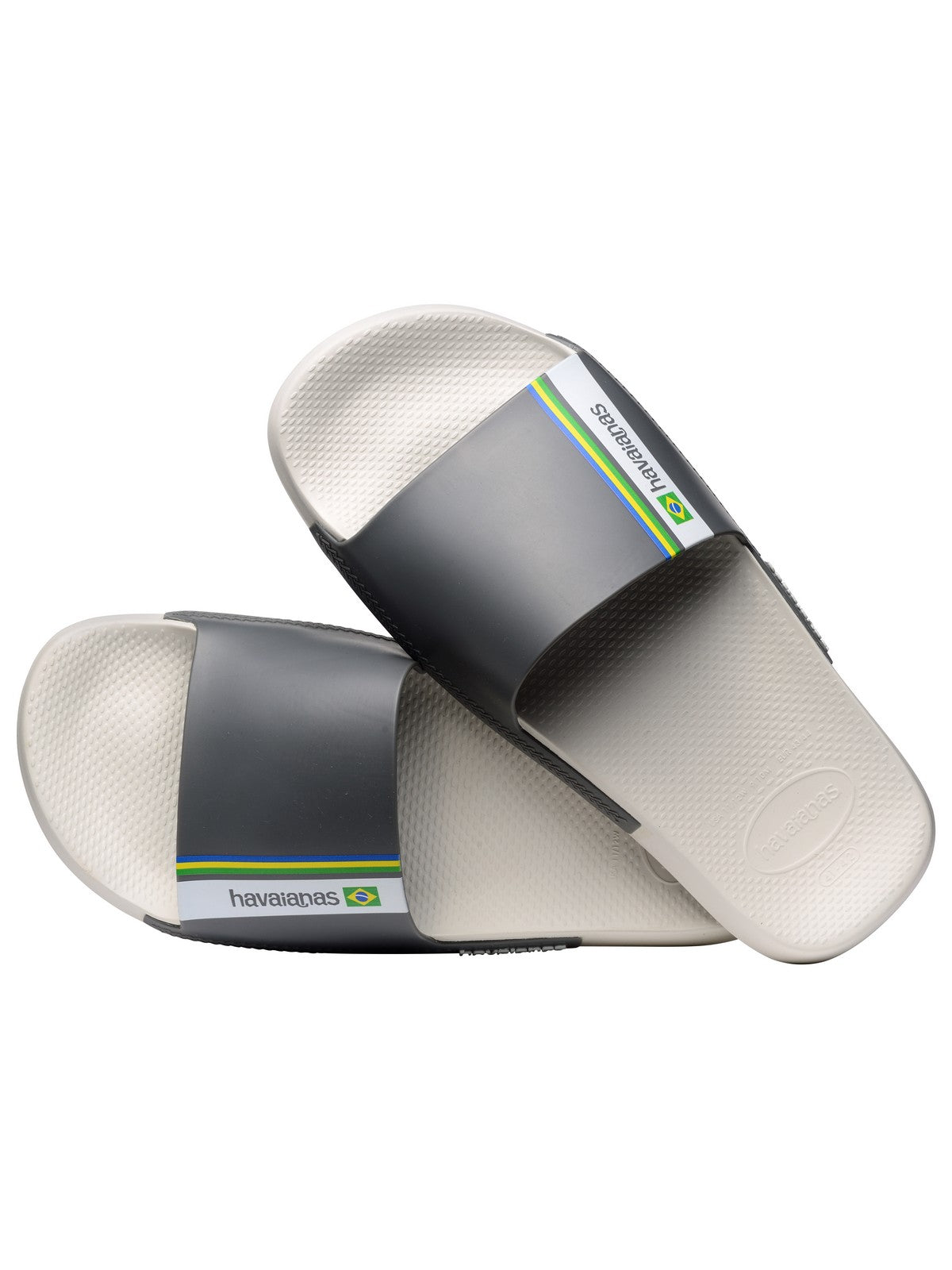 HAVAIANAS Ciabatta Unisex adulto Hav. Slide Brasil 4147319.0001 Bianco gioboutiqueweb