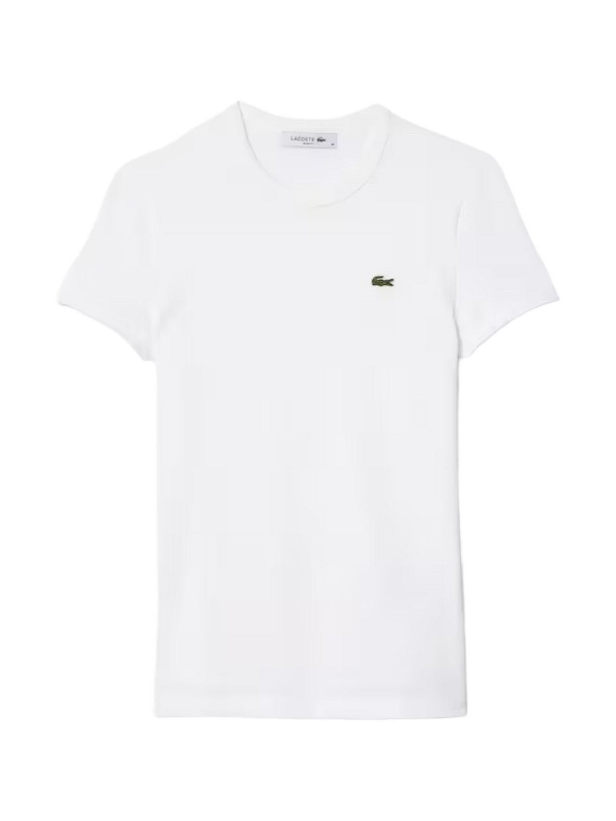 T-shirt de lacoste et femme Pole TF7218 001 Blanc