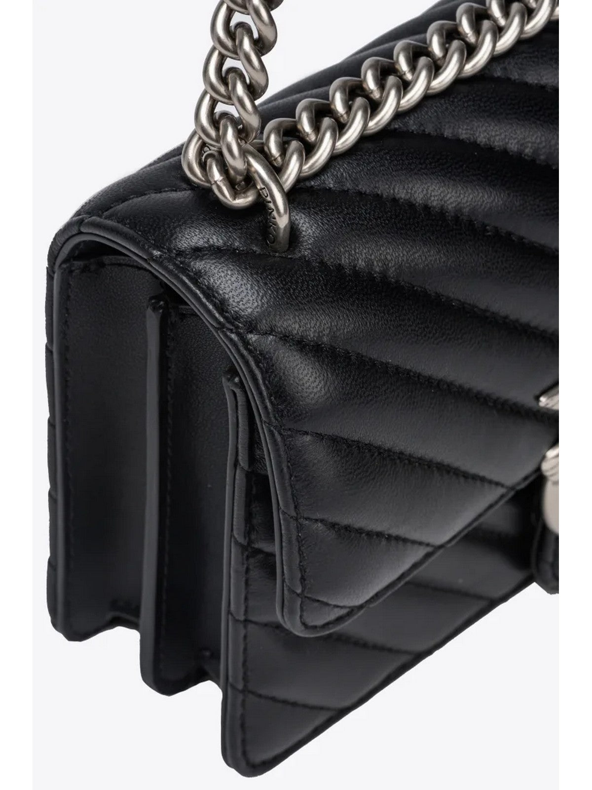 PINKO Borsa Donna Love one mini 100074-A0GK Z99O Nero gioboutiqueweb