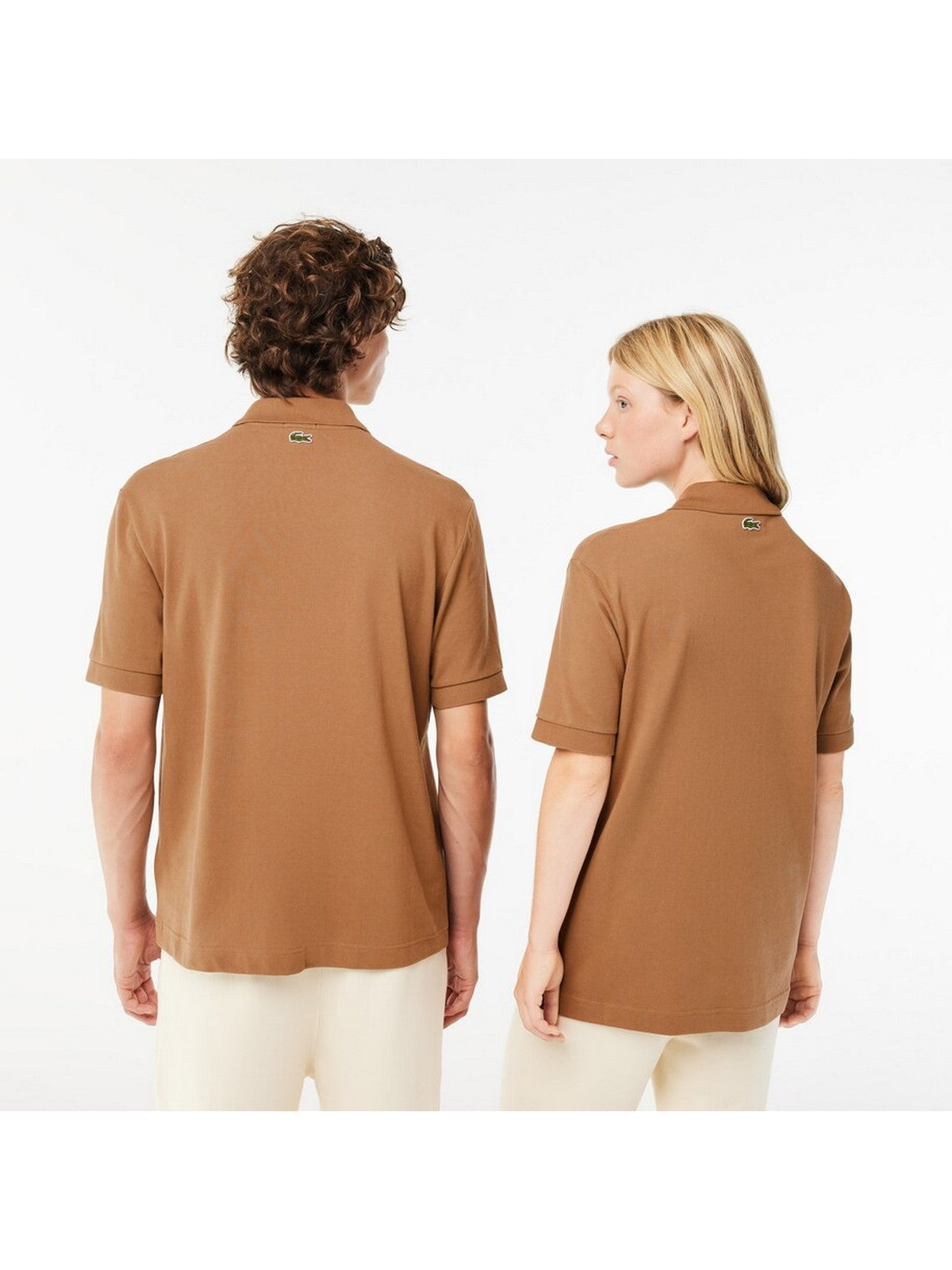 T-shirt Lacoste i słup męski ph3922 sześć marronów