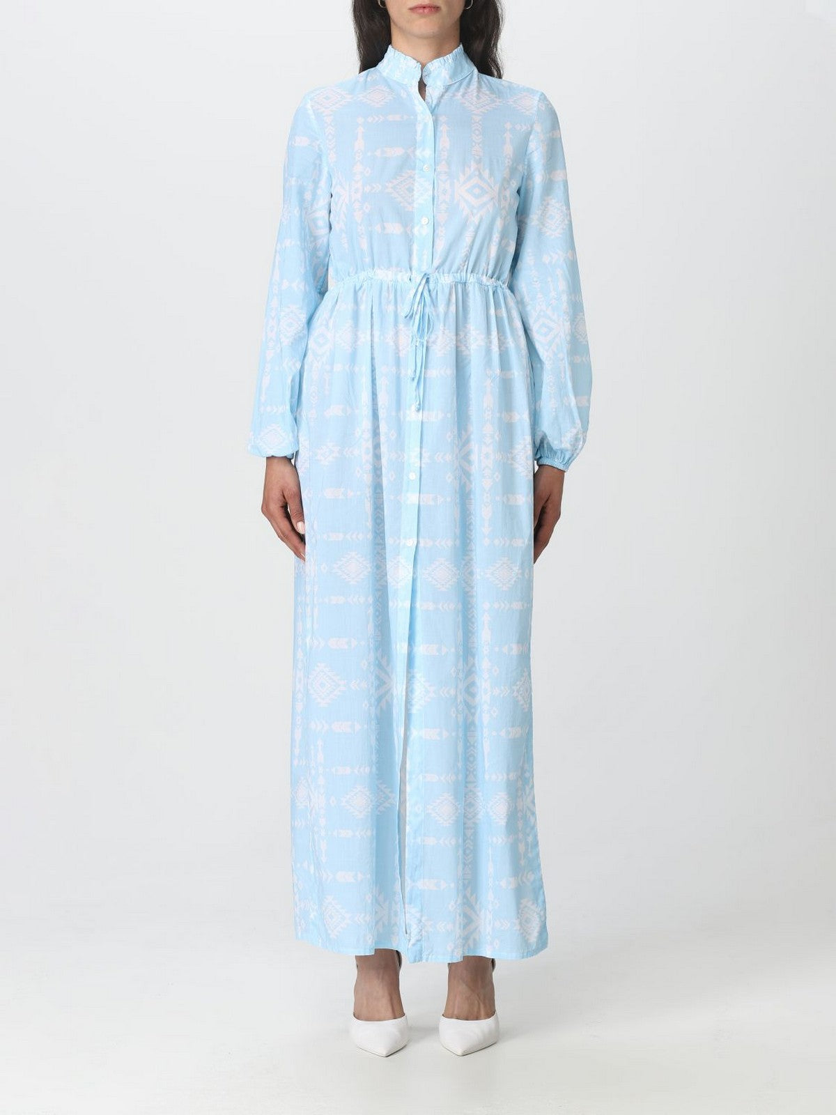 MC2 Saint Barth Woman Robe Jodie 06373d Blue