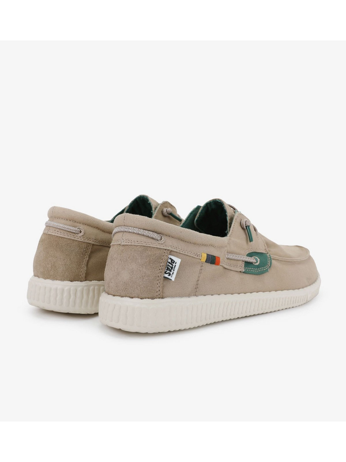 PITAS Mocassino Uomo WP150 BOAT FLAG BEIGE Beige gioboutiqueweb