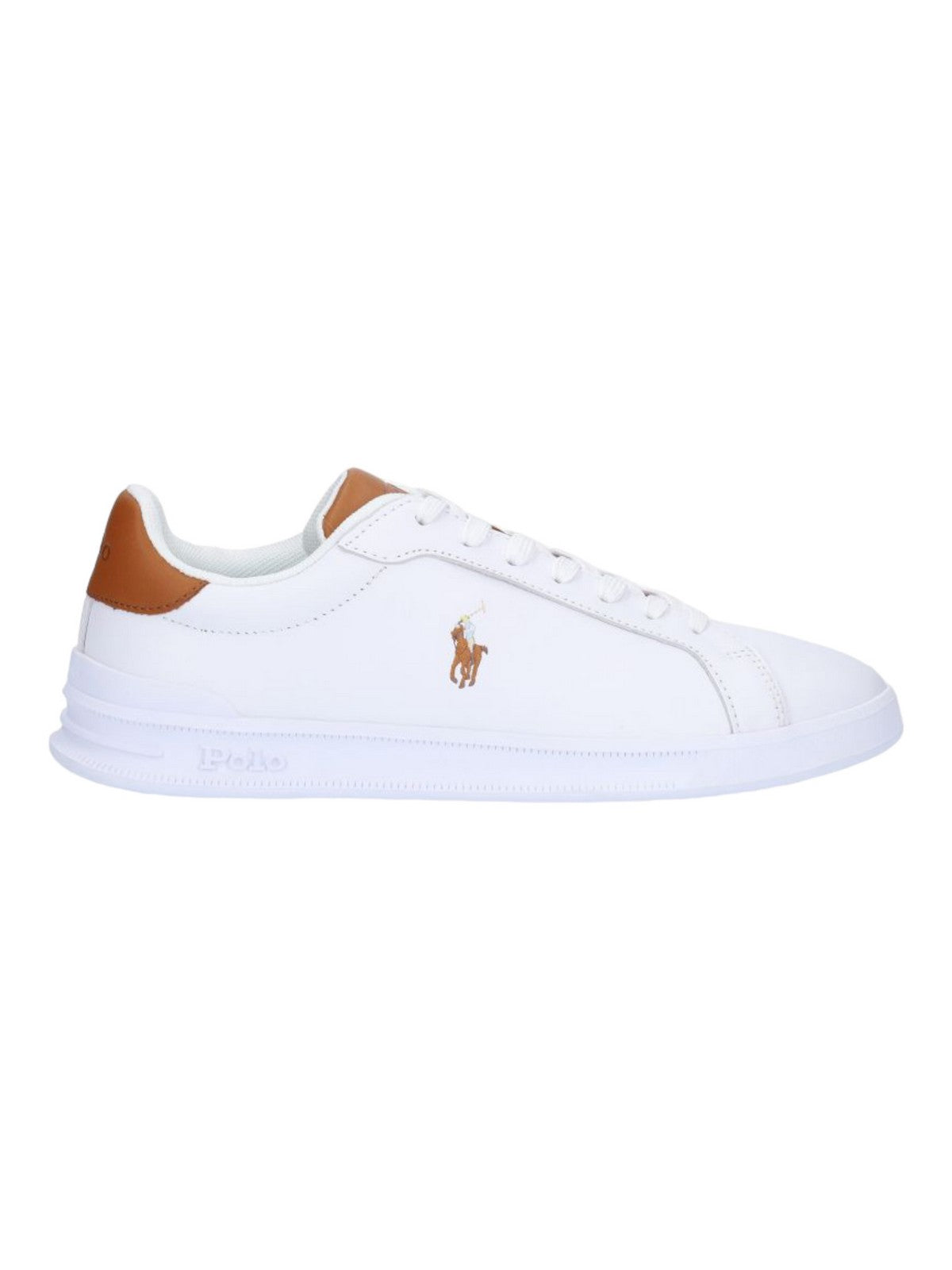 Polo Ralph Lauren Sneaker masculina HRT CT II 809877598 001 Blanco
