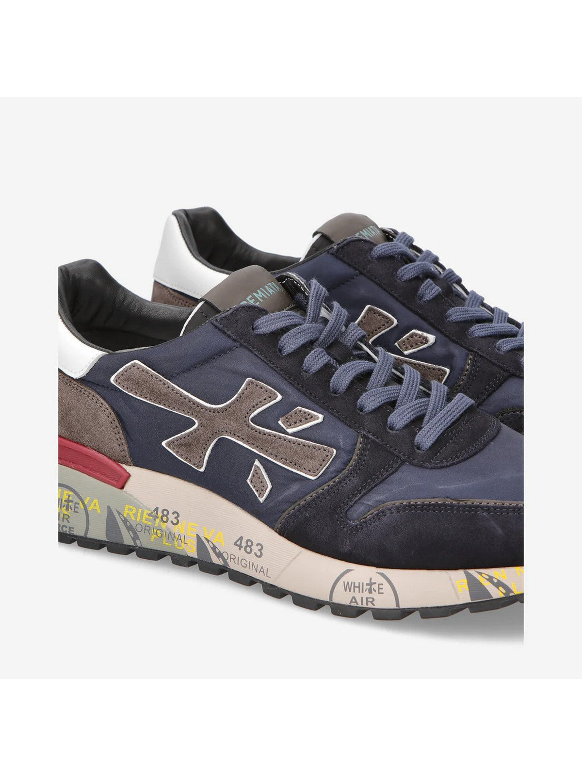Ausgegebener Sneaker Mick Var 6421 Blue für Männer