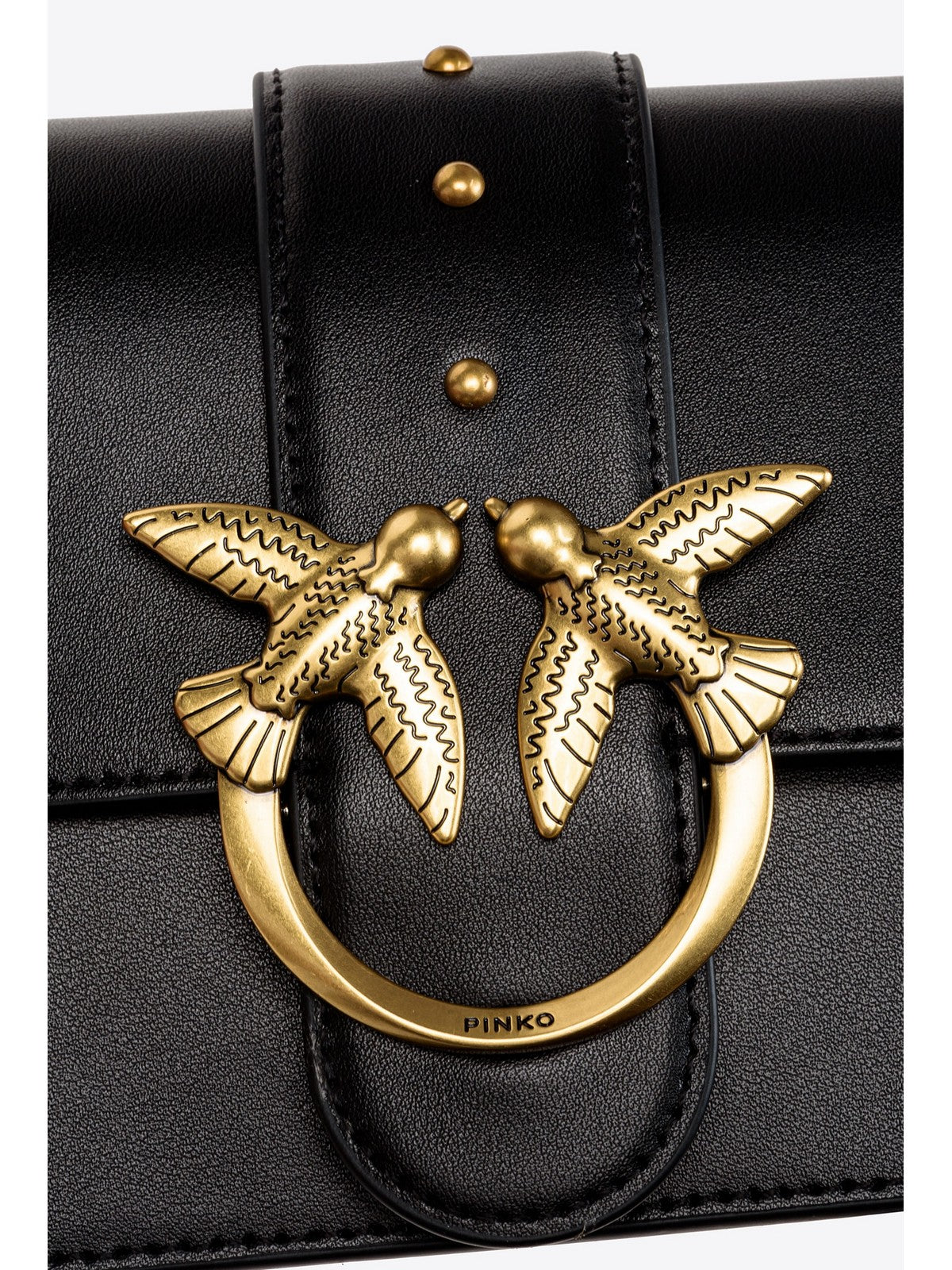 PINKO Borsa Donna Love one mini 100059-A0F1 Z99Q Nero gioboutiqueweb