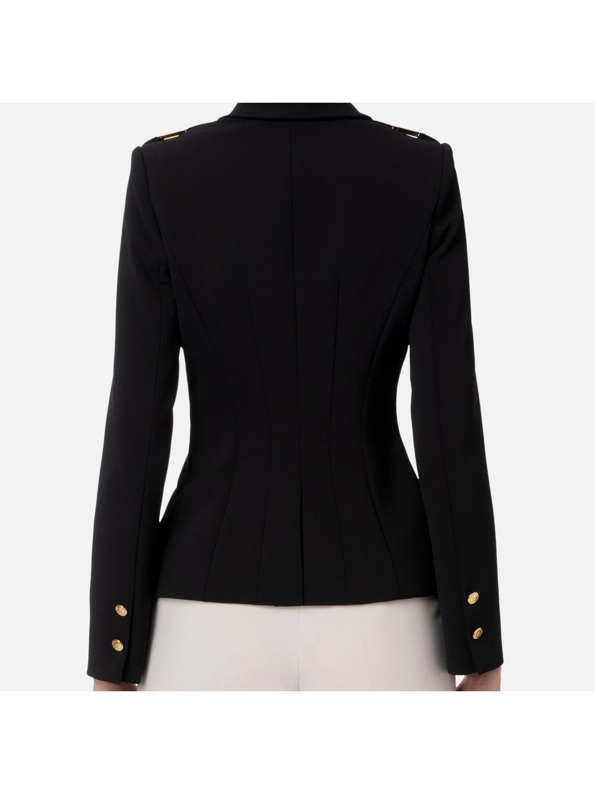 ELISABETTA FRANCHI Giacca Donna GI06136E2 110 Nero gioboutiqueweb