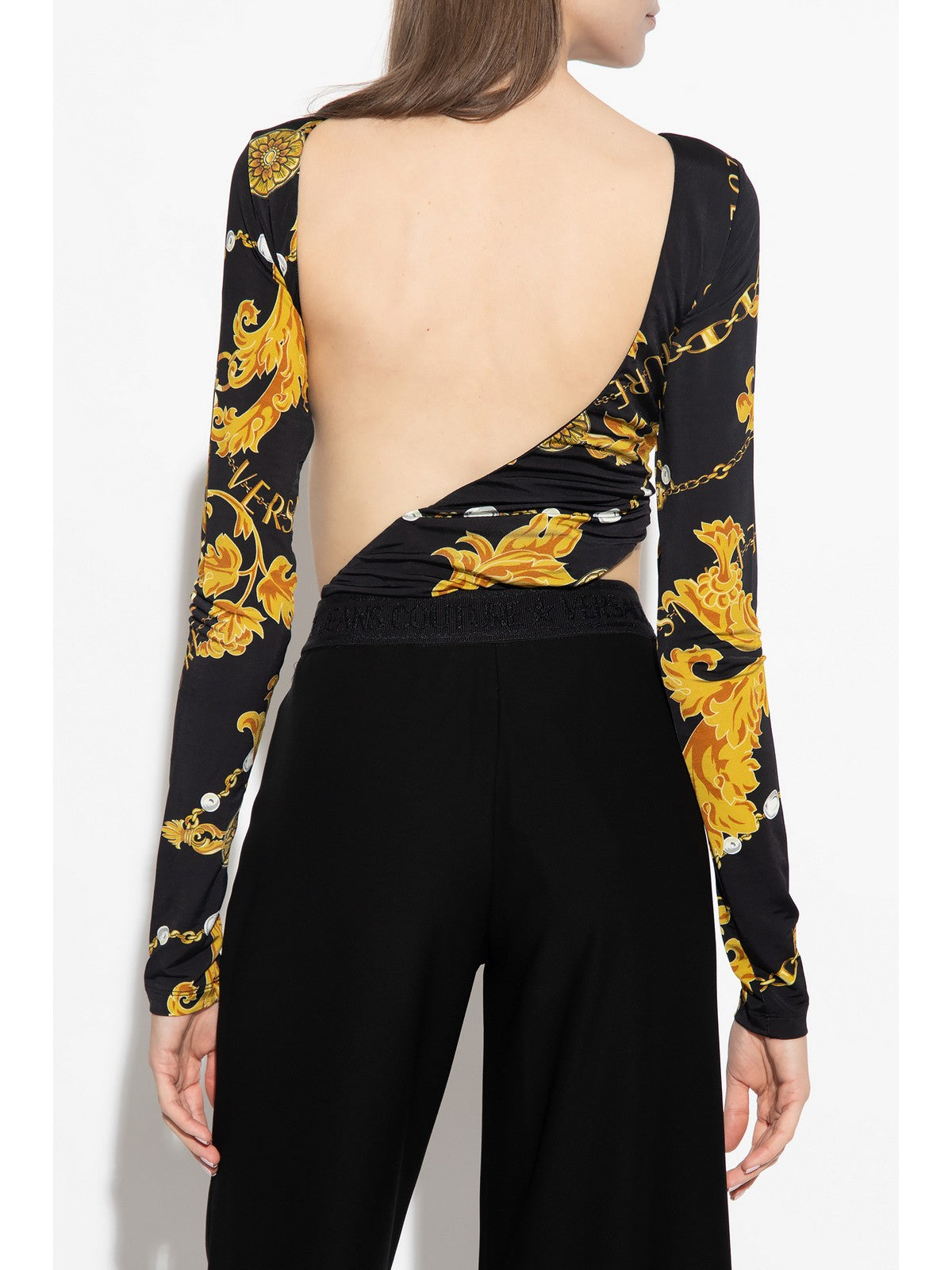 VERSACE JEANS COUTURE Body Donna 75HAM209 JS204 G89 Nero