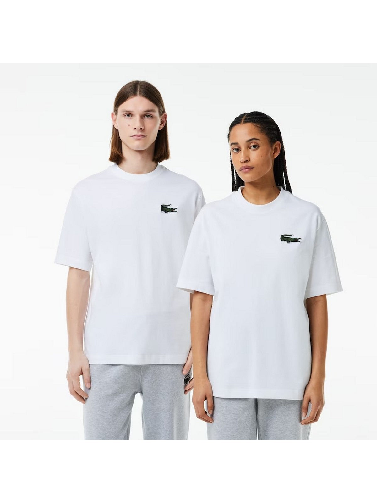 LACOSTE T-Shirt e Polo Uomo TH0062 001 Bianco gioboutiqueweb