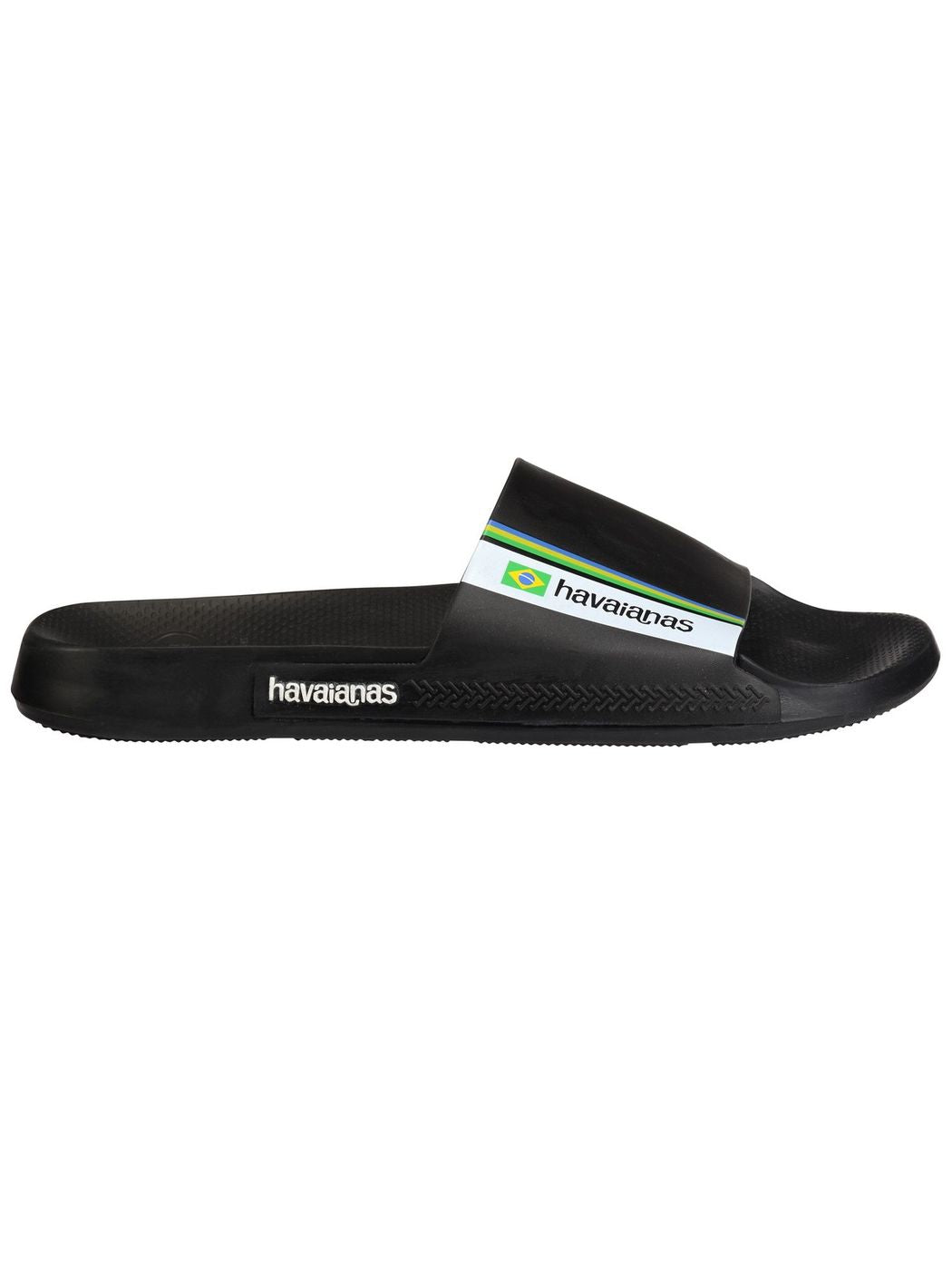 HAVAIANAS Ciabatta Unisex adulto Hav. Slide Brasil 4147319.0090 Nero gioboutiqueweb