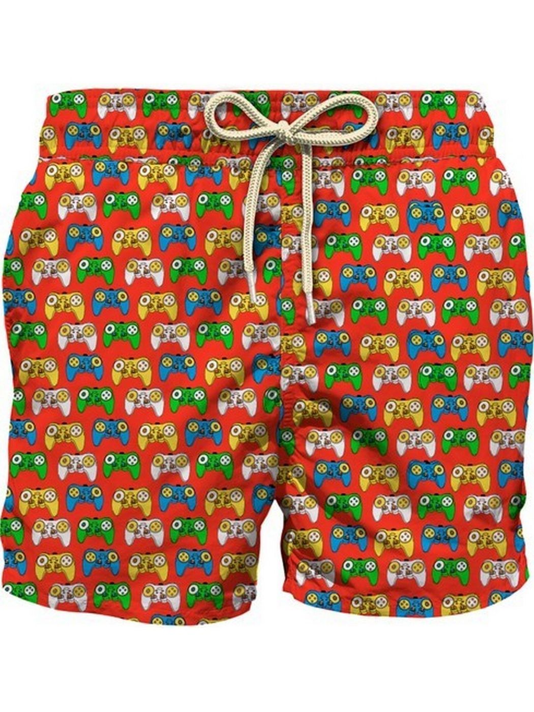 MC2 SAINT BARTH Costume da bagno Bambini e ragazzi Pantaloncino JEAN LIGHTING 01562B Rosso gioboutiqueweb