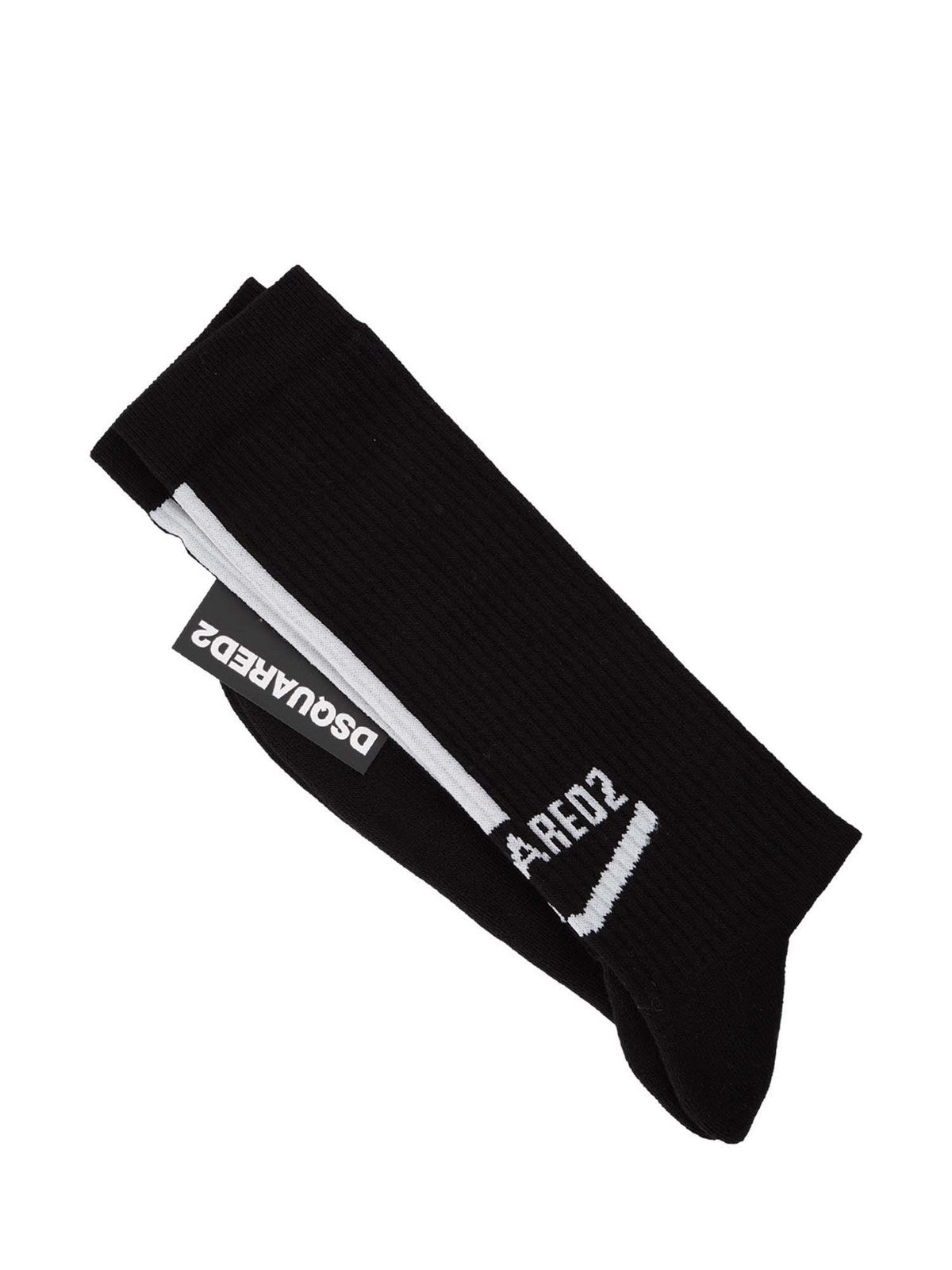 Dsquared2 men's socks dfv142290 010 black