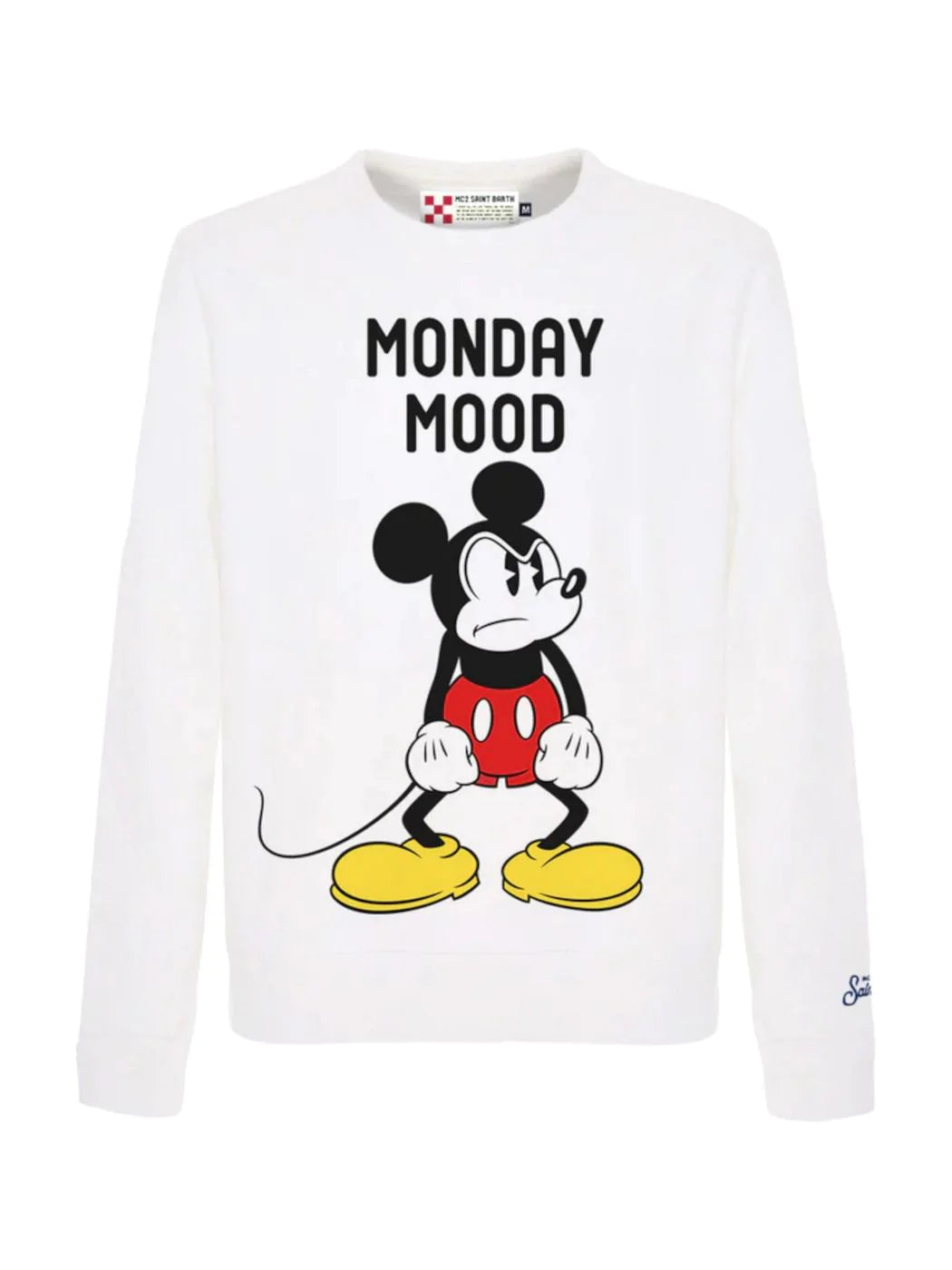 MC2 SAINT BARTH Felpa Uomo PONZA MIMO1N Bianco gioboutiqueweb