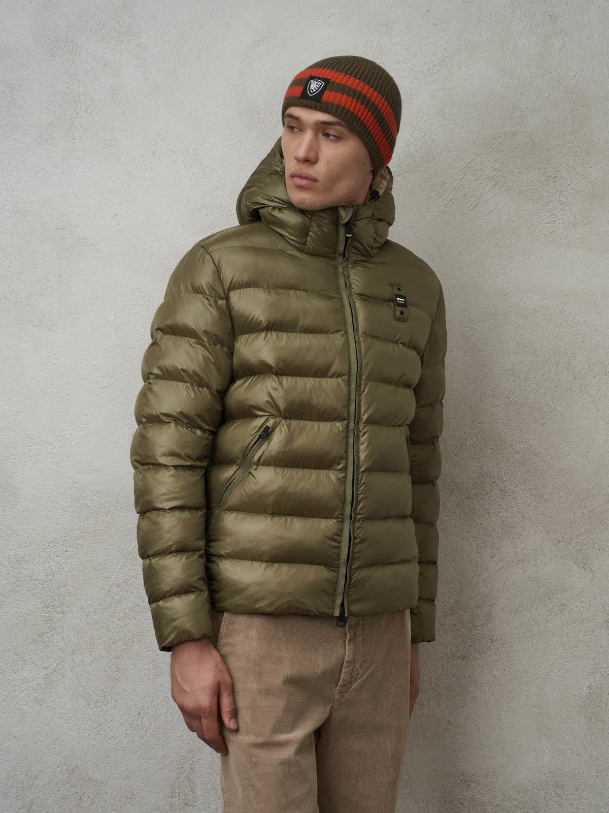 Blauer Men's Down Jacket 23wBluc02083 005958 659tt Verde