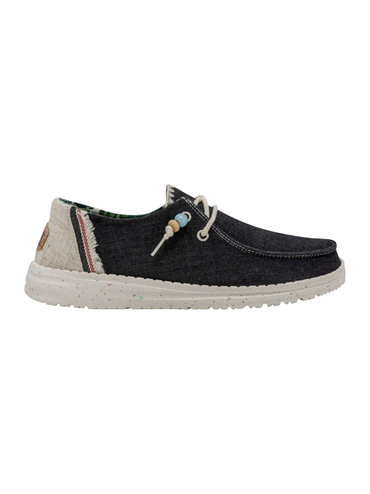 DUDE Mocassino Donna Wendy fringe HD.40071 0YK Blu gioboutiqueweb