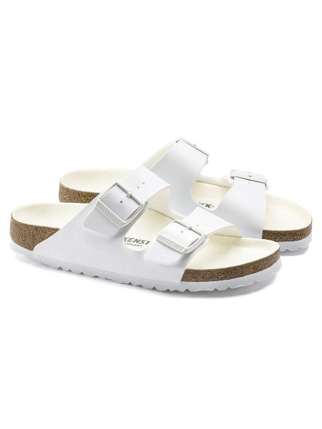BIRKENSTOCK Sandalo Unisex adulto Arizona 1019046 Bianco gioboutiqueweb