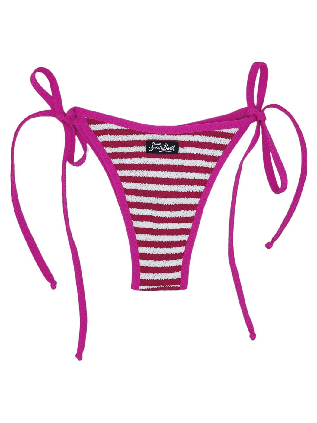 MC2 SAINT BARTH Costume da bagno Donna Slip NORAH STRING W 03103B Rosso gioboutiqueweb