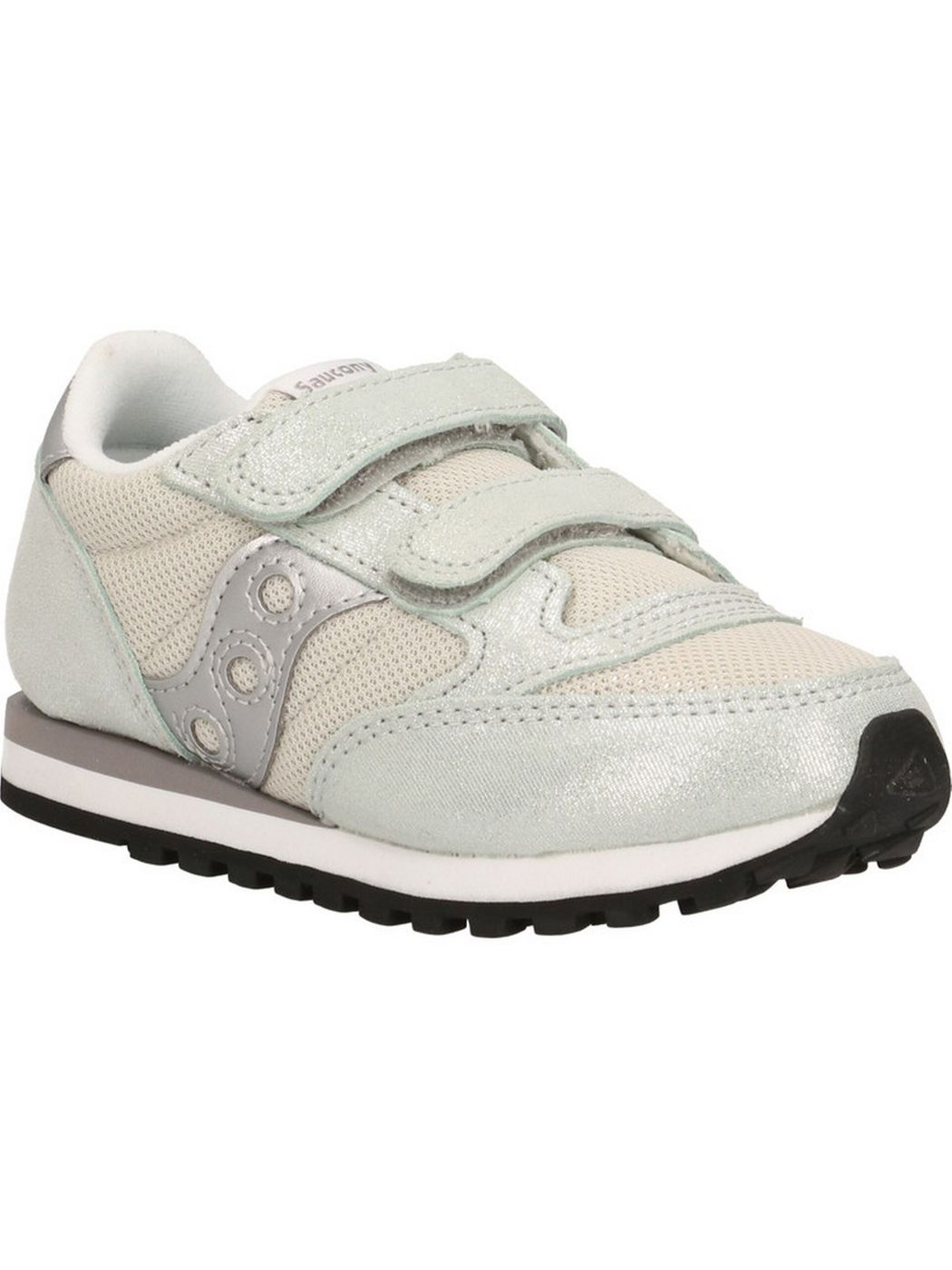 SAUCONY Sneaker Bambine e ragazze Jazz double SK165642 Argento gioboutiqueweb