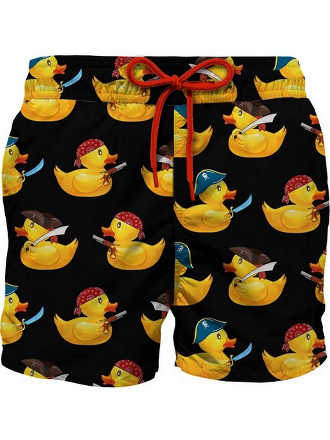 MC2 SAINT BARTH Costume da bagno Uomo Pantaloncino LIGHTING 02801B Nero gioboutiqueweb