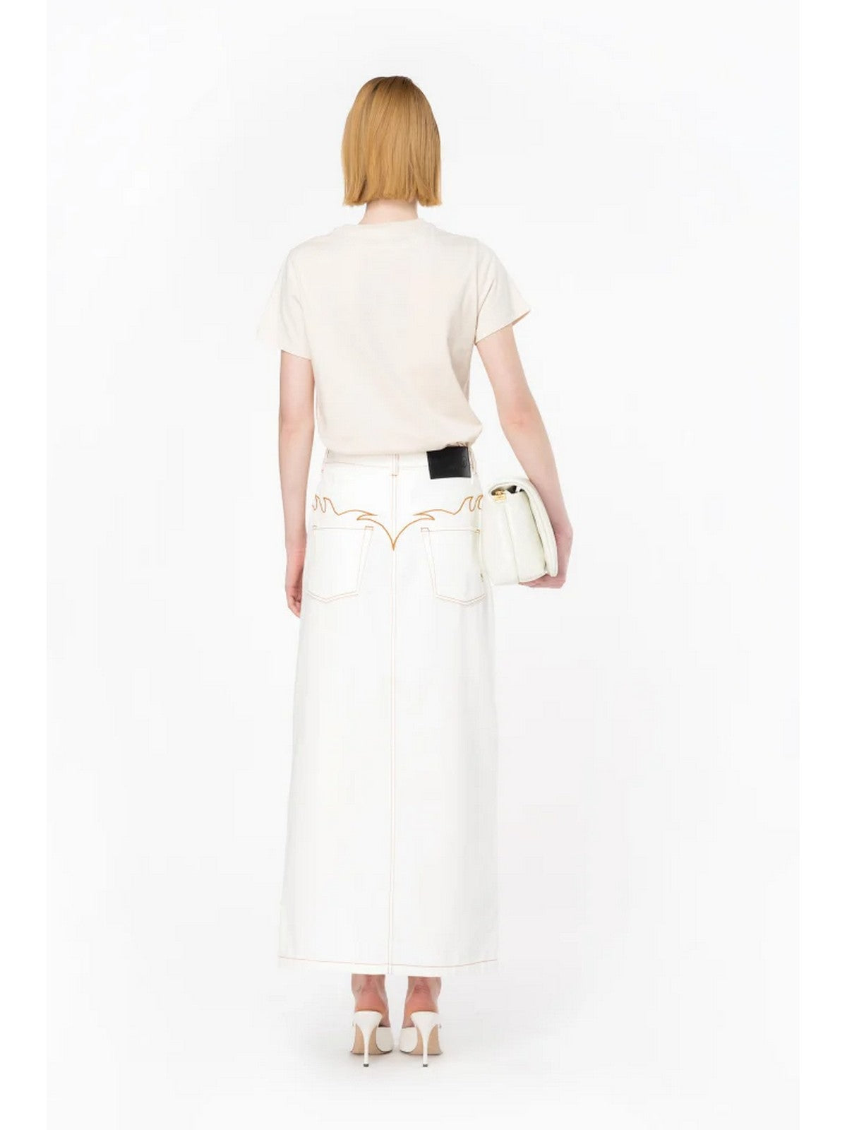 Pinko T-Shirt und Pole Frauen beginnen 101752-A1NW C32 Beige