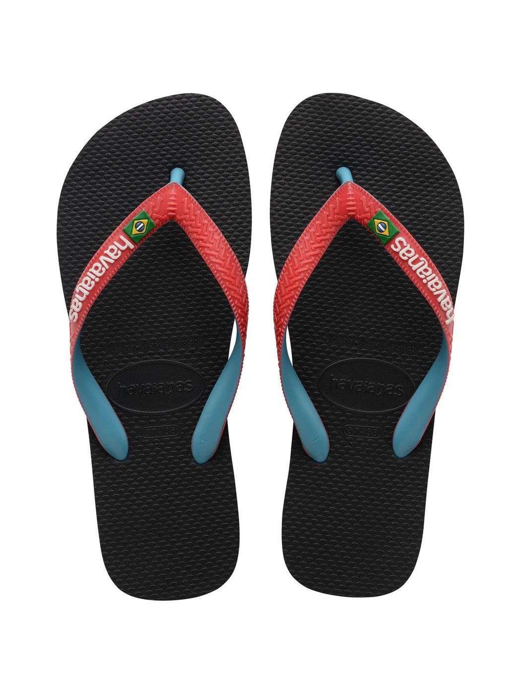 HAVAIANAS Infradito Unisex adulto 4123206.9710 Nero gioboutiqueweb