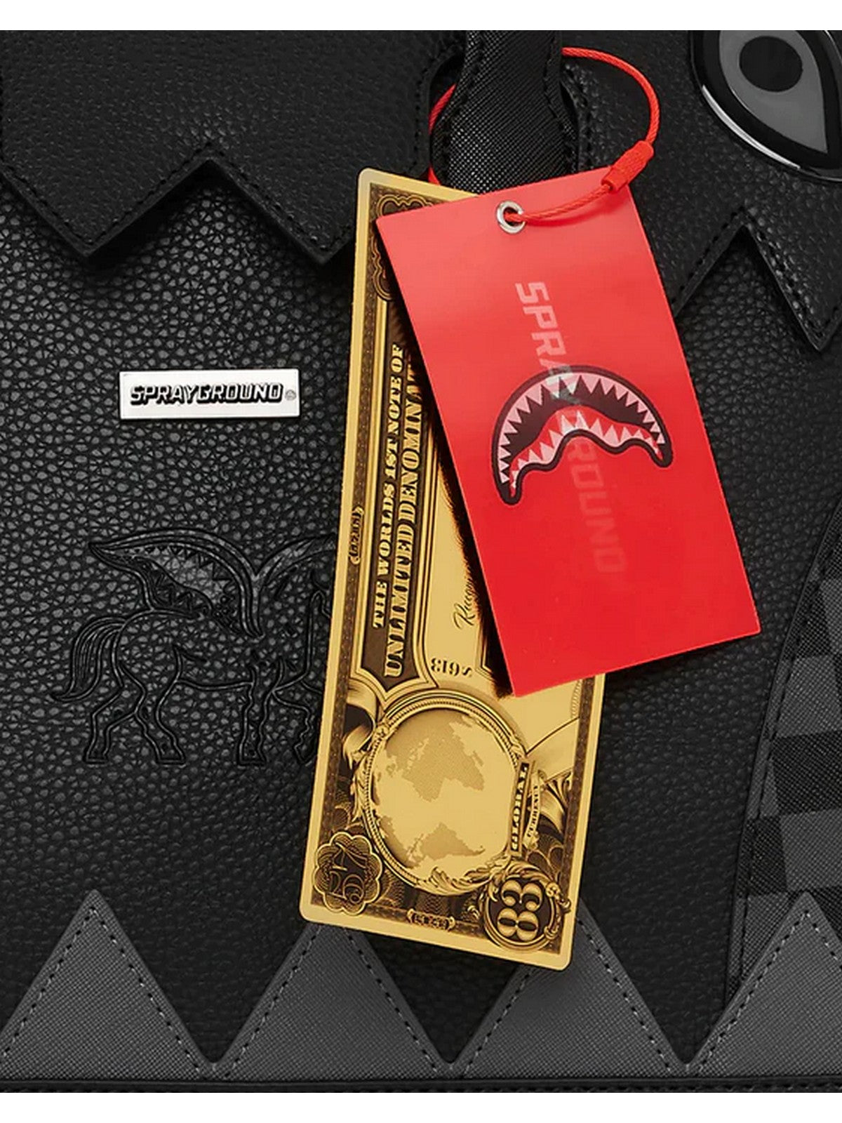 SPRAYGROUND Henny Phantom 910B5605NSZ Black Women's Bag