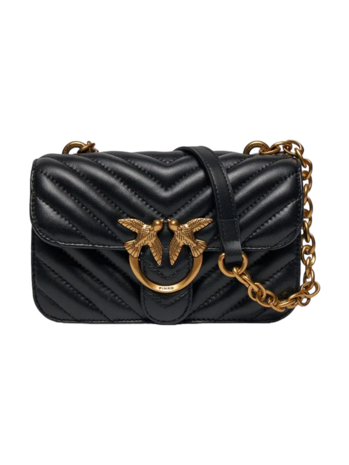 Pinko Women's Bag Bell Mini 100048-A14Q Z99Q Nero