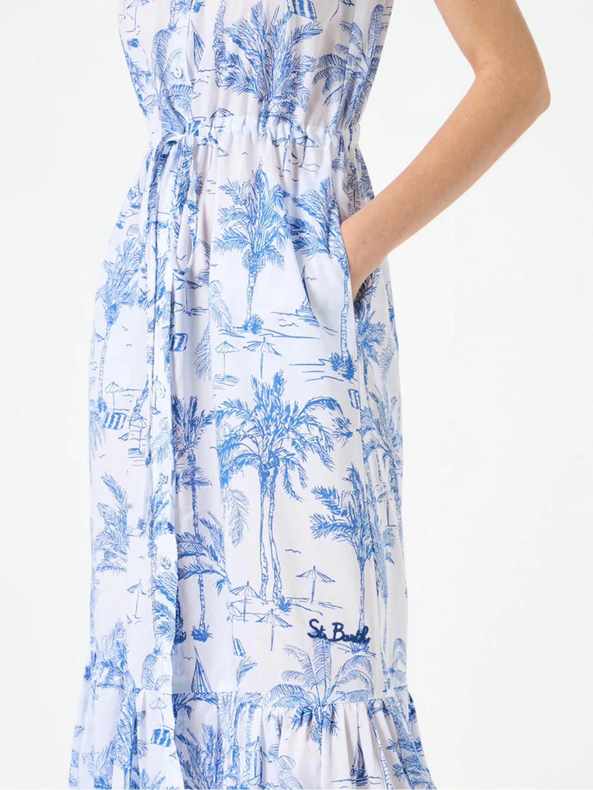 MC2 SAINT BARTH Abito Donna IDA 04071D Bianco gioboutiqueweb