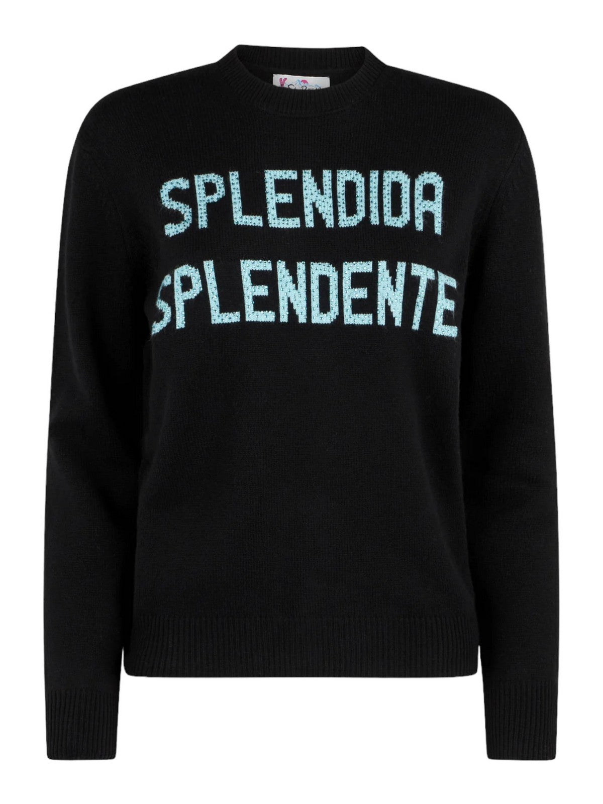 MC2 Saint Barth Maglione Woman New Queen 09680e Negro