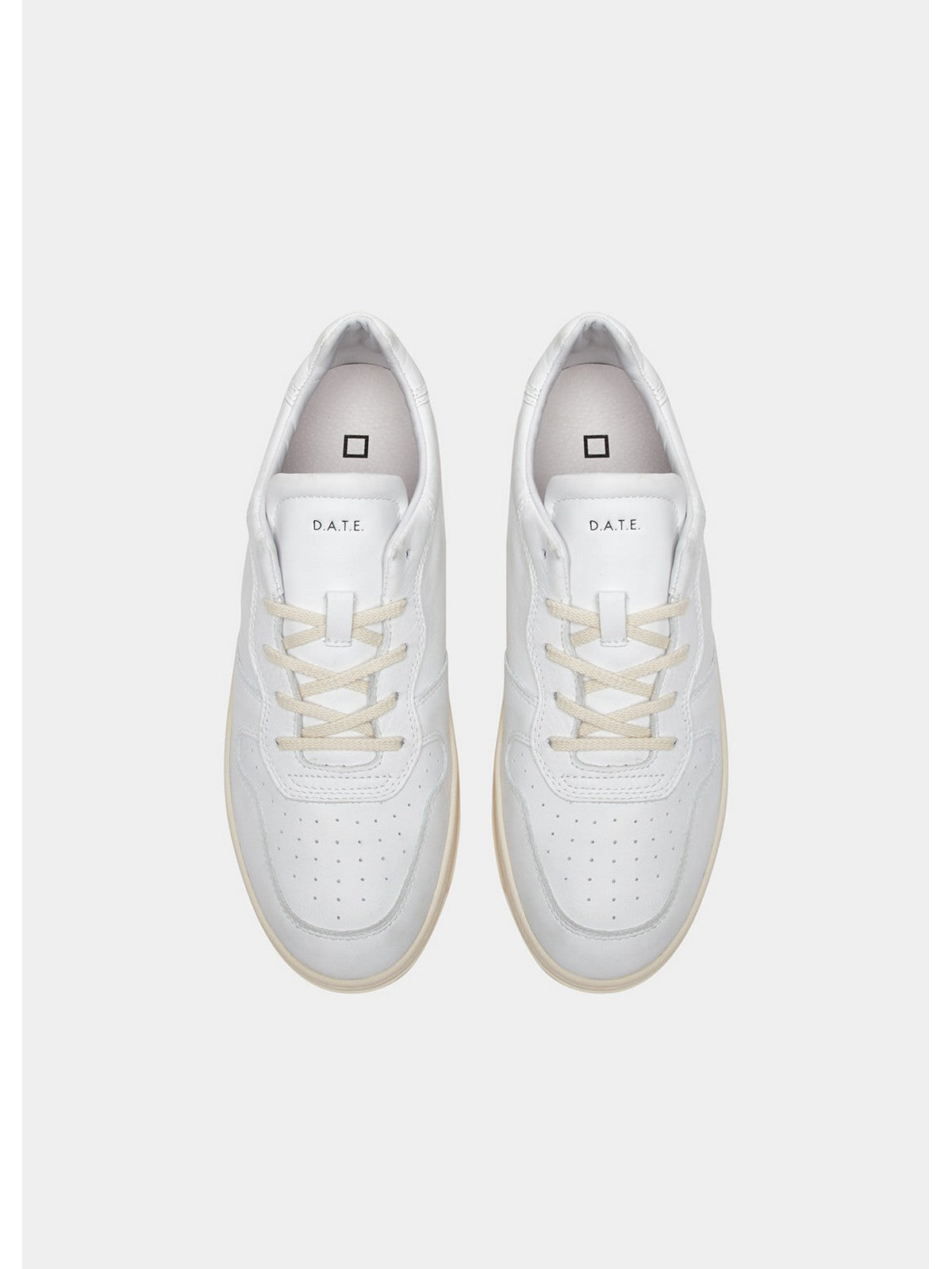 DATUM. Männer Sneaker M391-CR-BA-WH WEISE