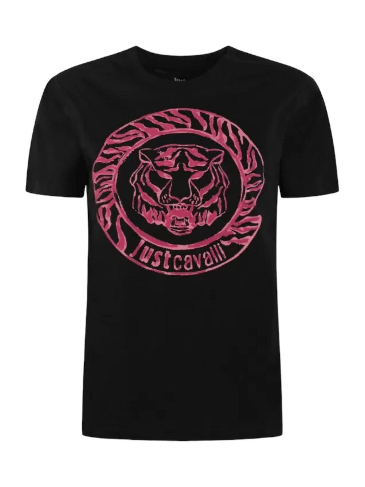 JUST CAVALLI T-Shirt e Polo Donna 75PAHF01 CJ200 PE7 Nero gioboutiqueweb