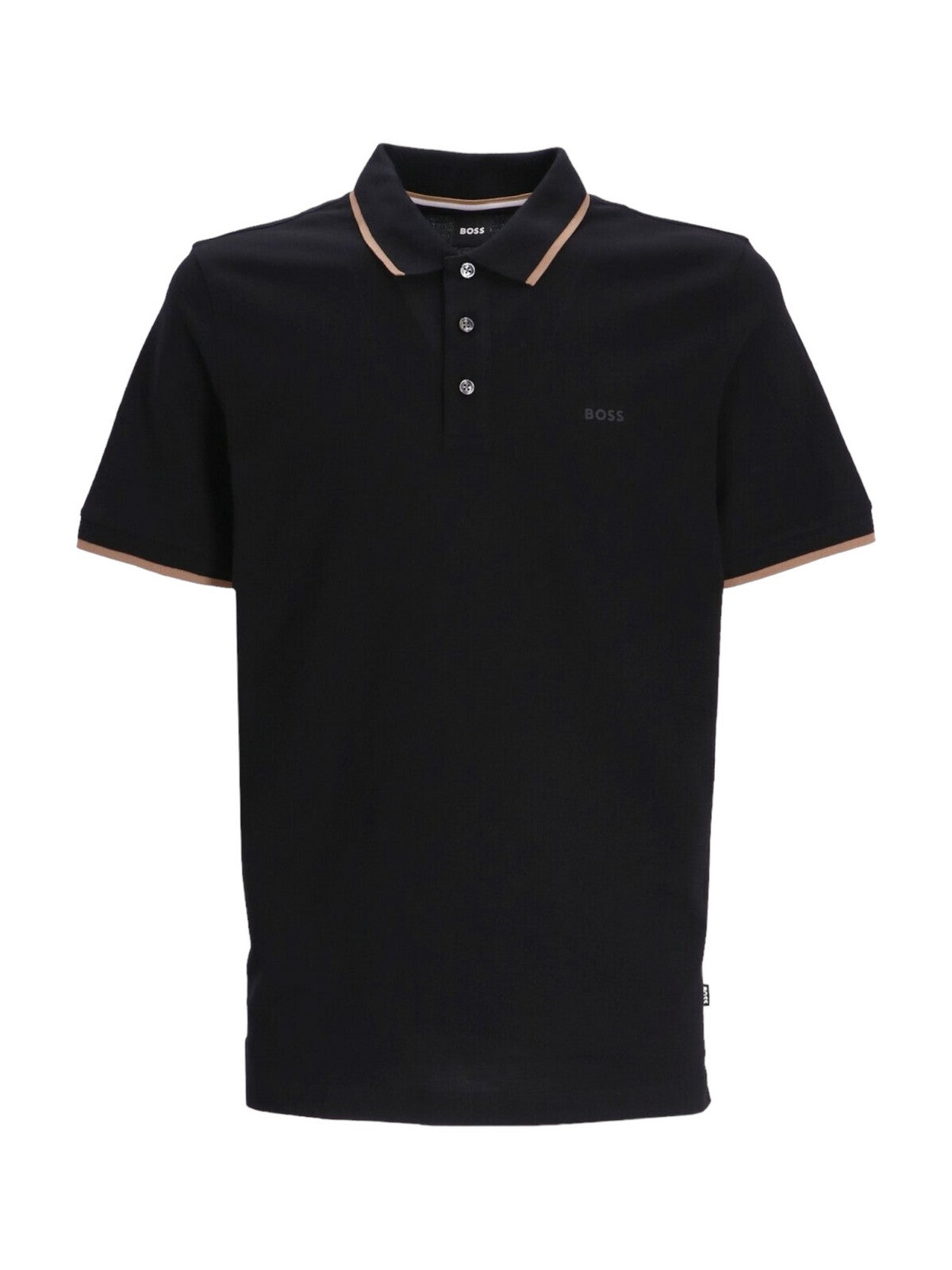 HUGO BOSS T-Shirt e Polo Uomo 50494697 001 Nero gioboutiqueweb