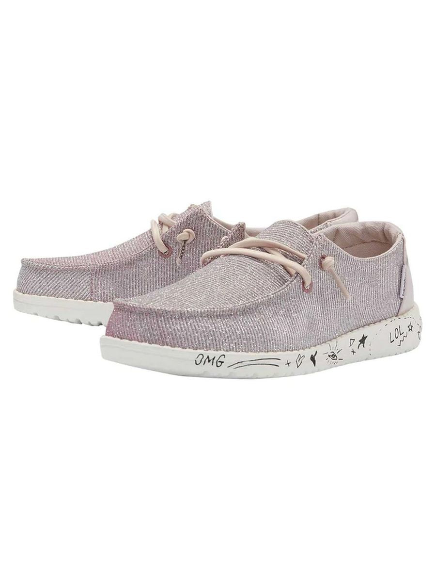 Mec Moccasin Girls and Girls Wendy Youth 130125036 Rosa