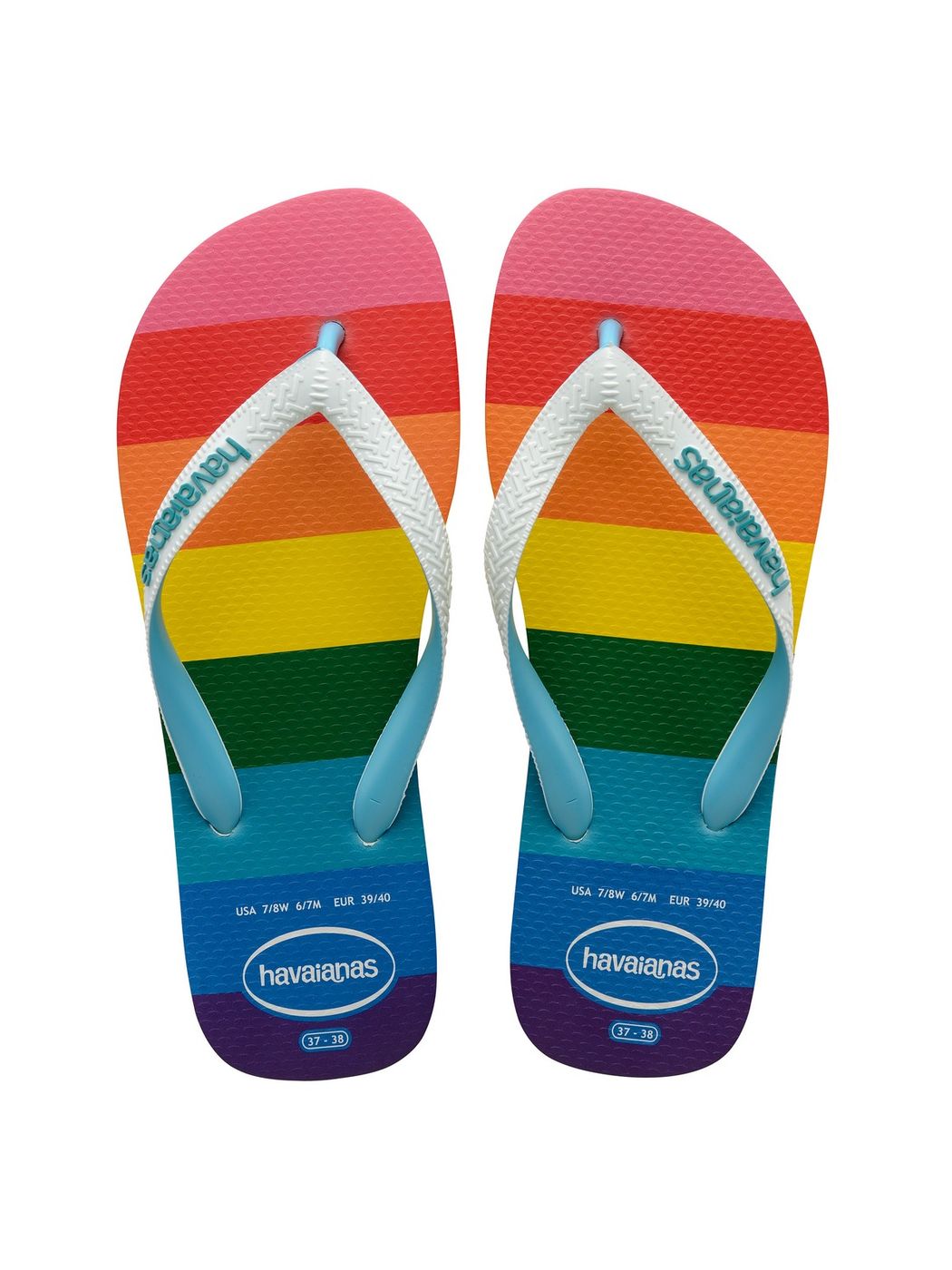 HAVAIANAS Infradito Unisex adulto Hav. Top pride allover 4145742.0031 Blu gioboutiqueweb