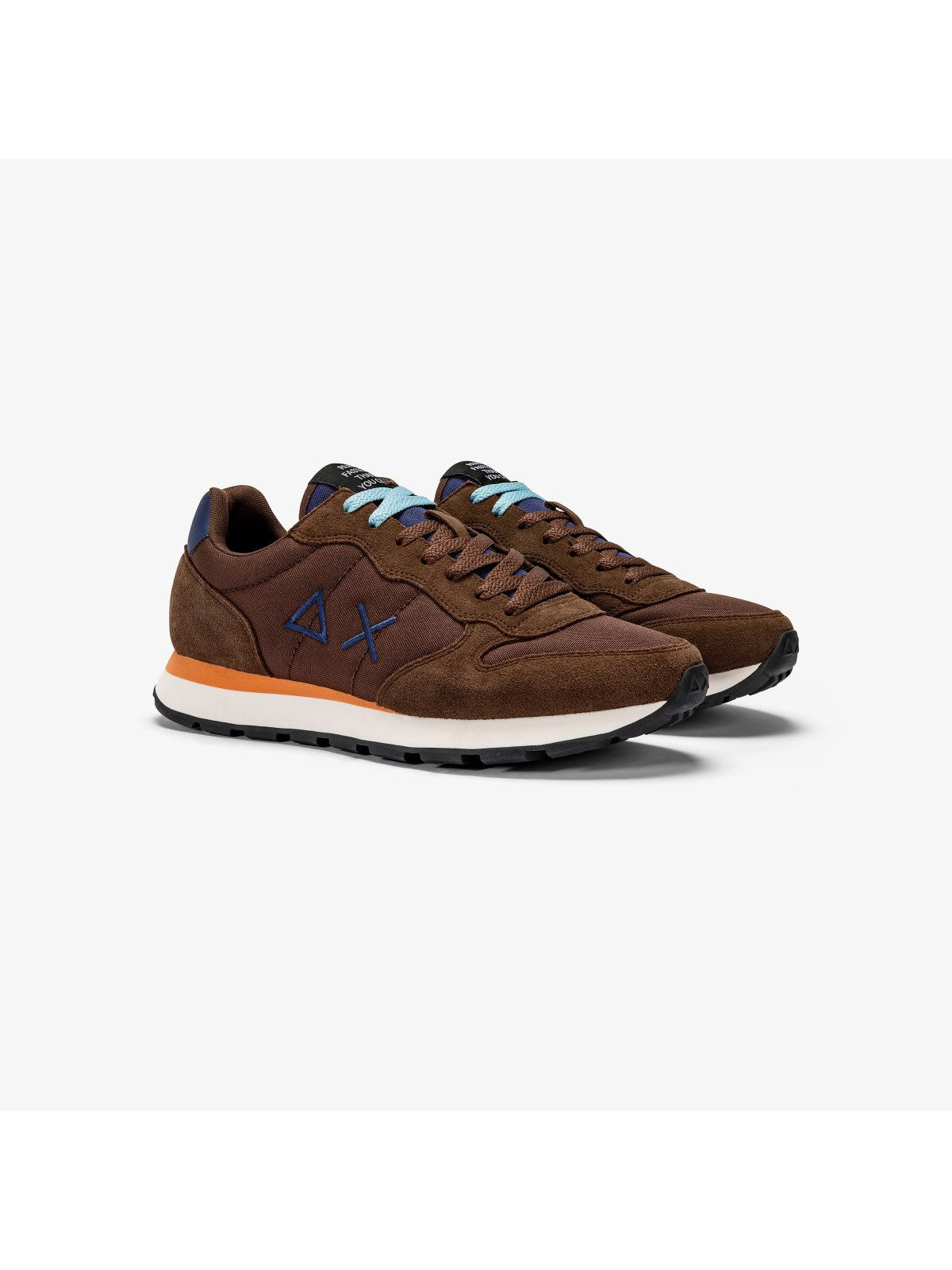 Sun68 Herren -Sneaker Tom Solid Nylon Z43101 08 Marrone