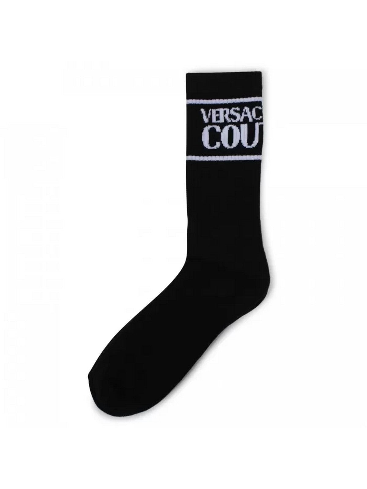 VERSACE JEANS COUTURE Calzini Uomo 75YA0J04 ZG079 L01 Nero gioboutiqueweb