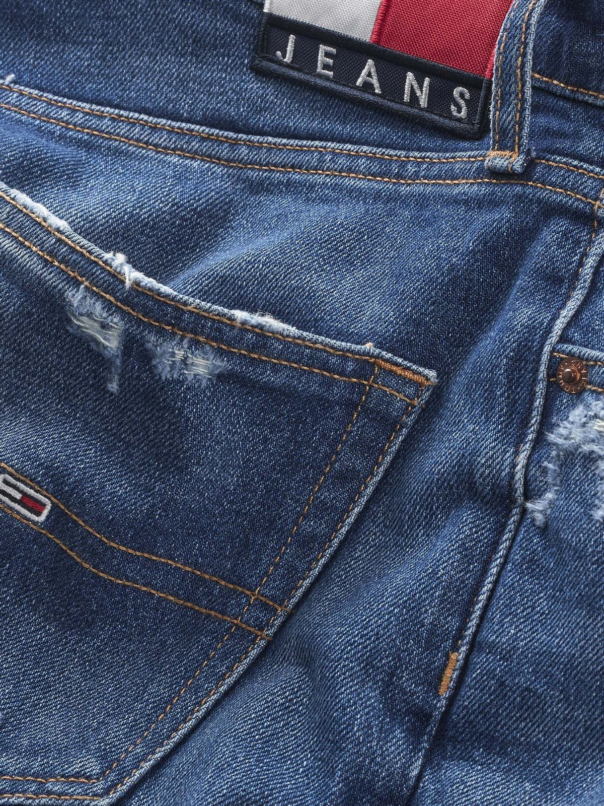 TOMMY HILFIGER Jeans Uomo  DM0DM17446 1BK Blu