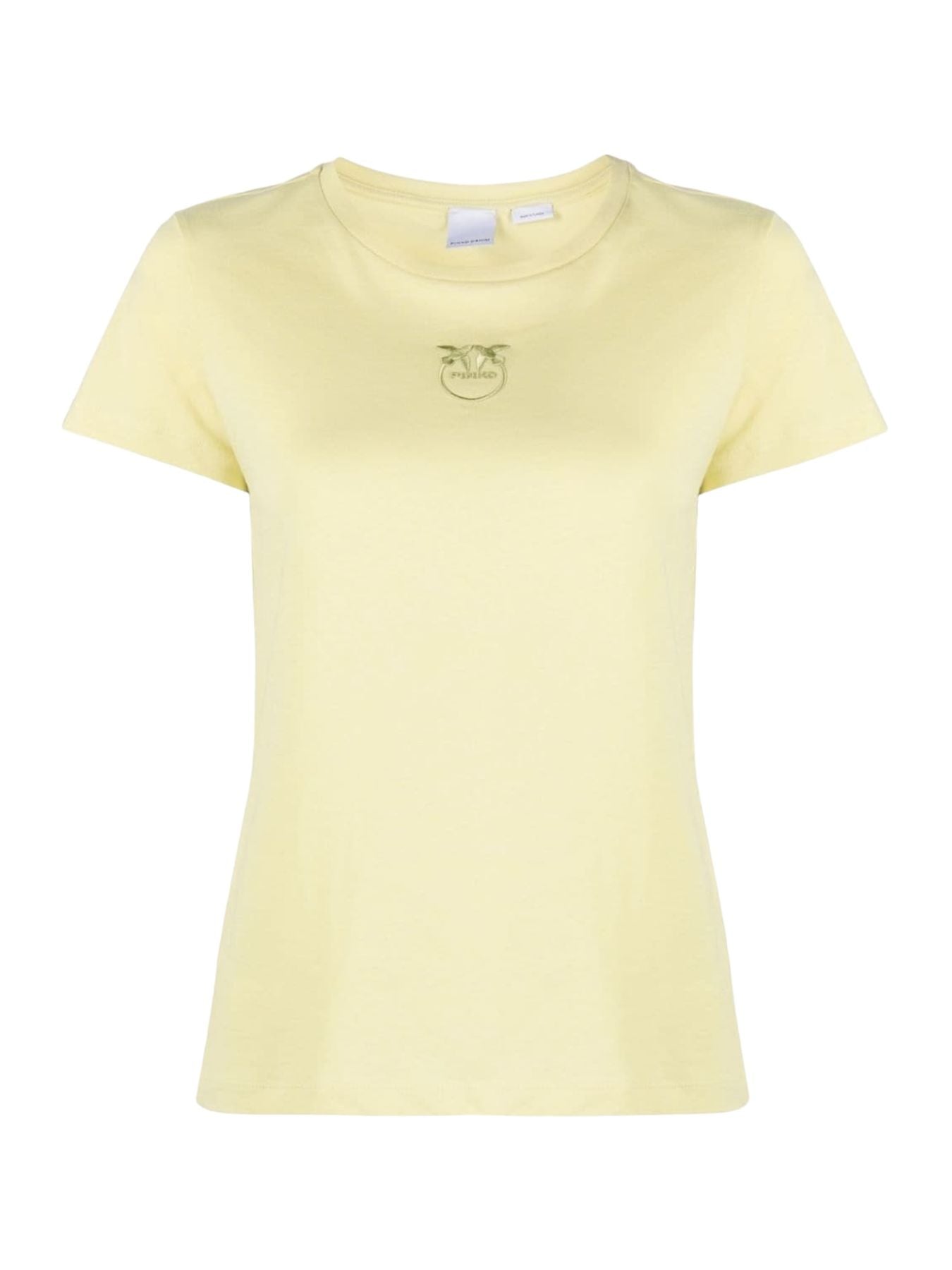 PINKO T-Shirt e Polo Donna Bussolotto 100355-A1NW H23 Giallo gioboutiqueweb