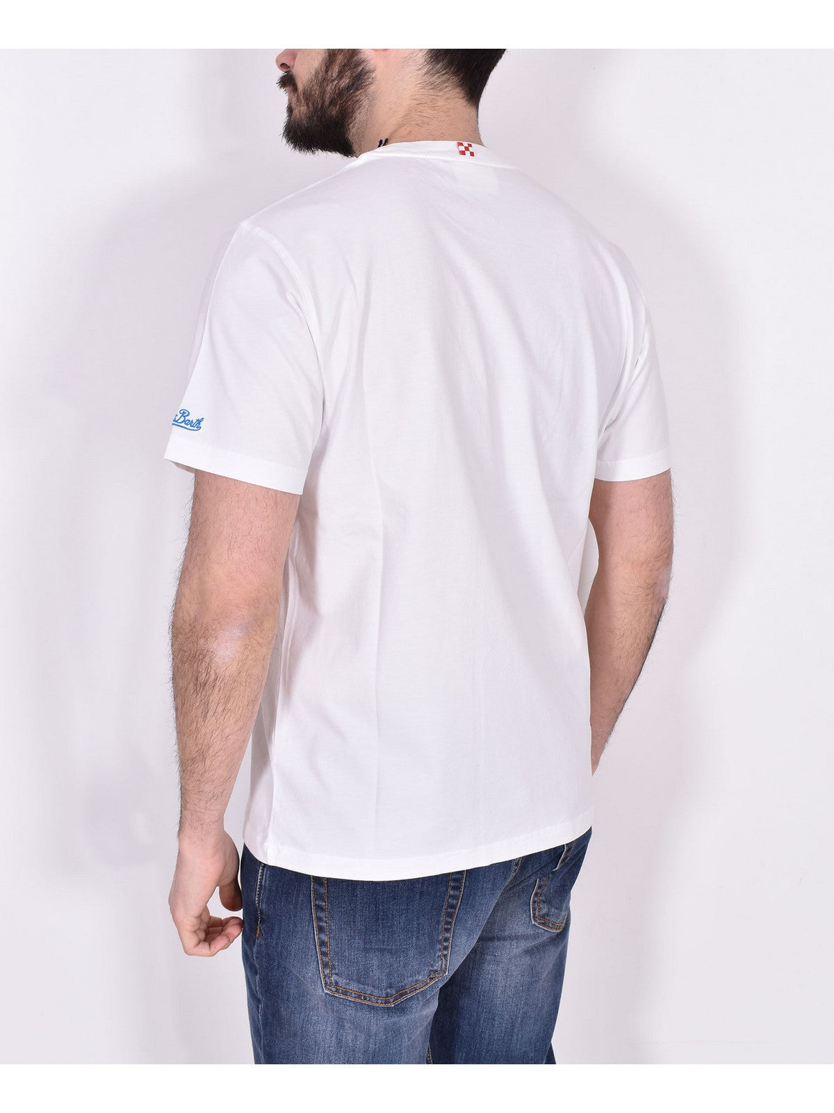 Mc2 Saint Barth T-shirt and Polo Men Tshirt Man 00421d White