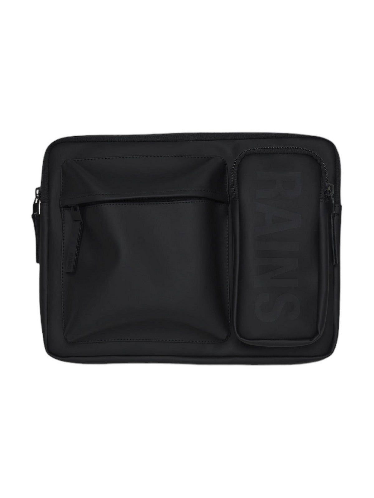 RAINS Borsa Unisex adulto "Texel Laptop Case 13""/14"" W1" 16660 01 Black Nero