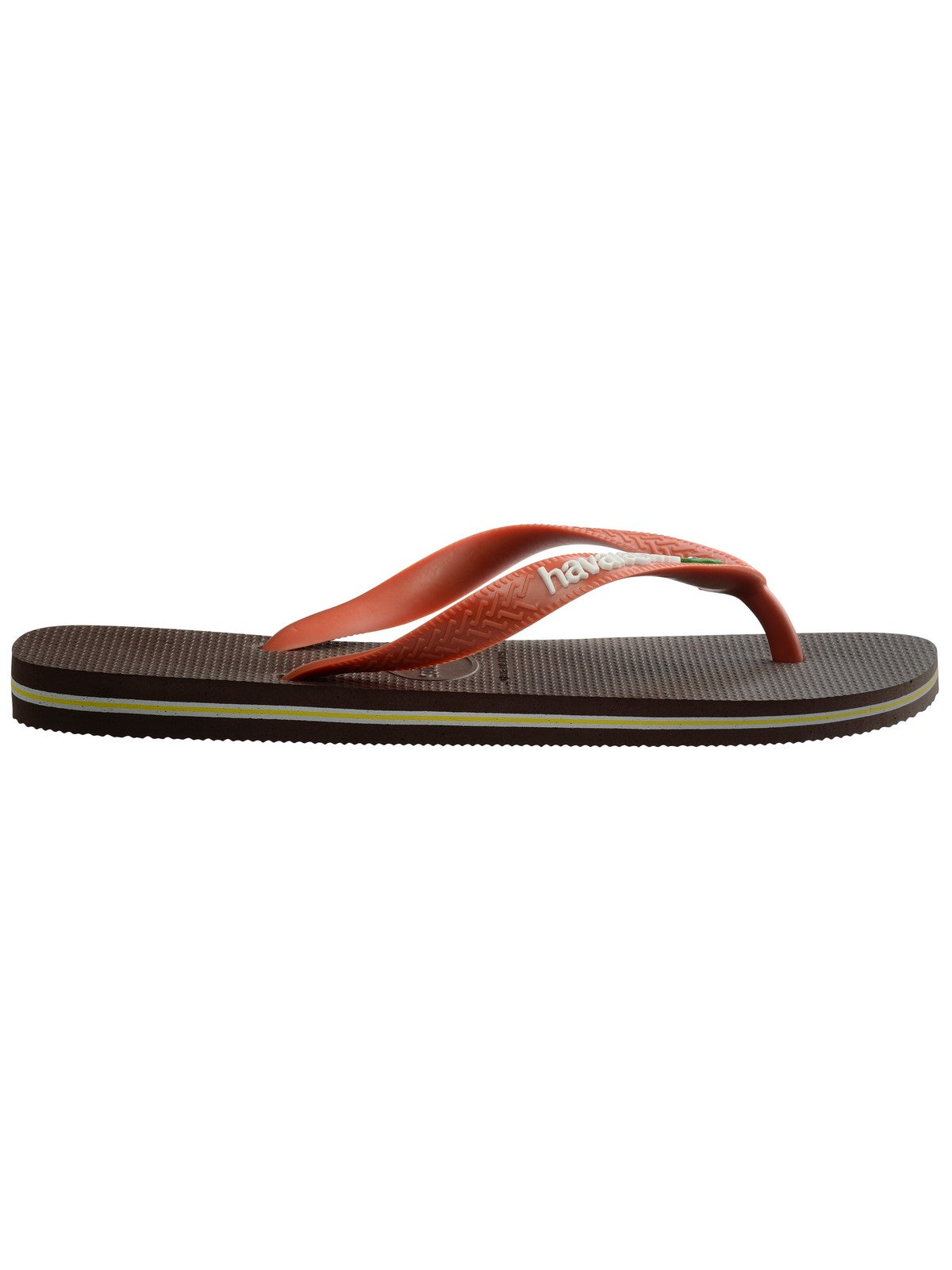 HAVAIANAS Infradito Unisex adulto Hav. Brasil logo 4110850.3059 Marrone gioboutiqueweb