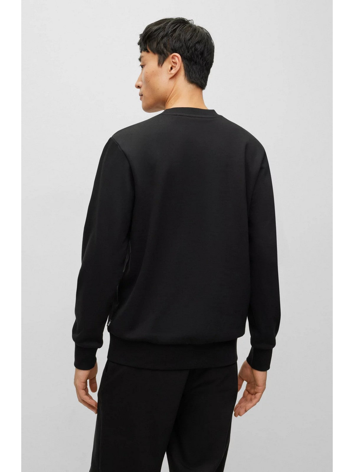 HUGO BOSS Felpa Uomo 50501498 001 Nero gioboutiqueweb